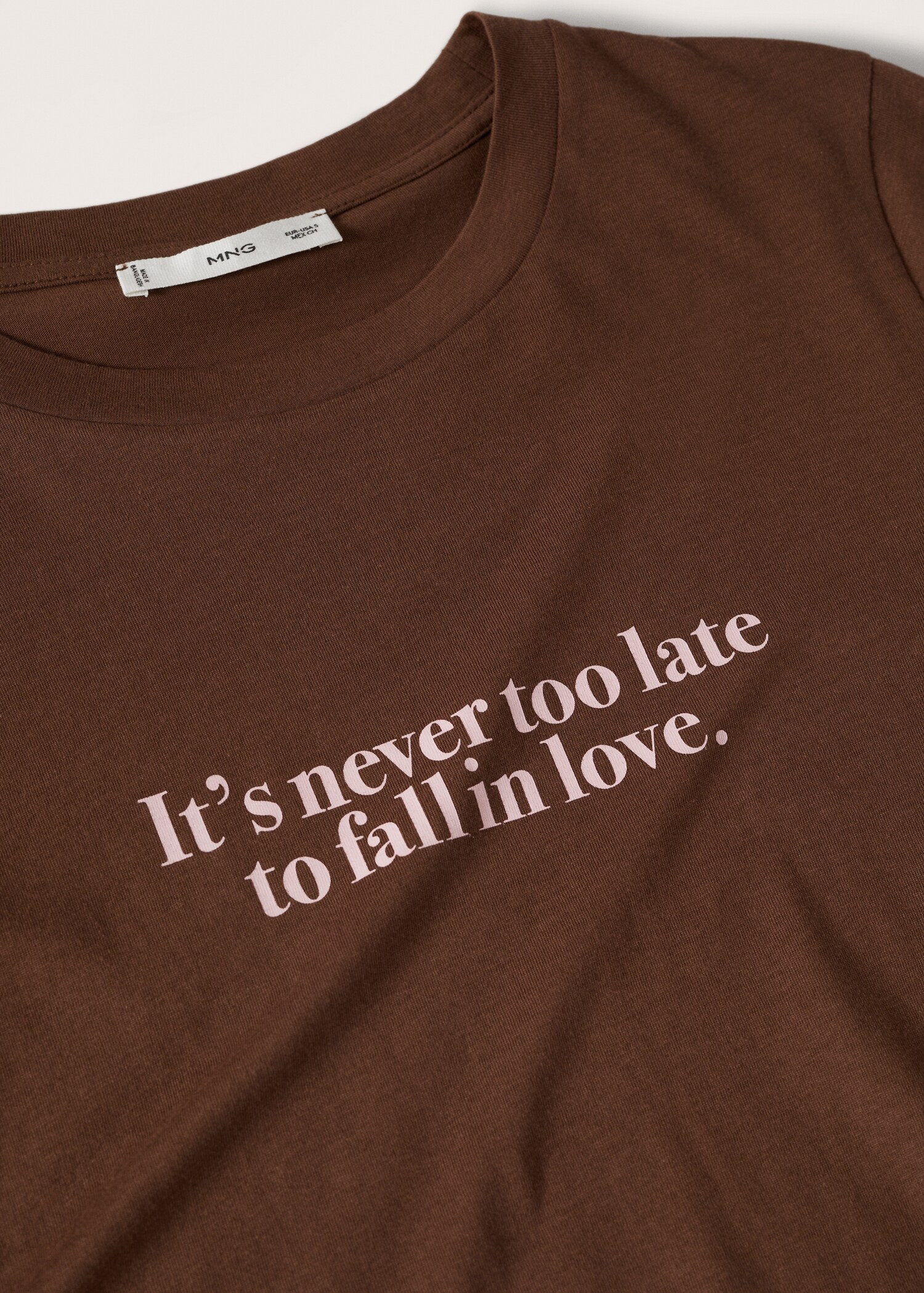 Message cotton T-shirt - Details of the article 8
