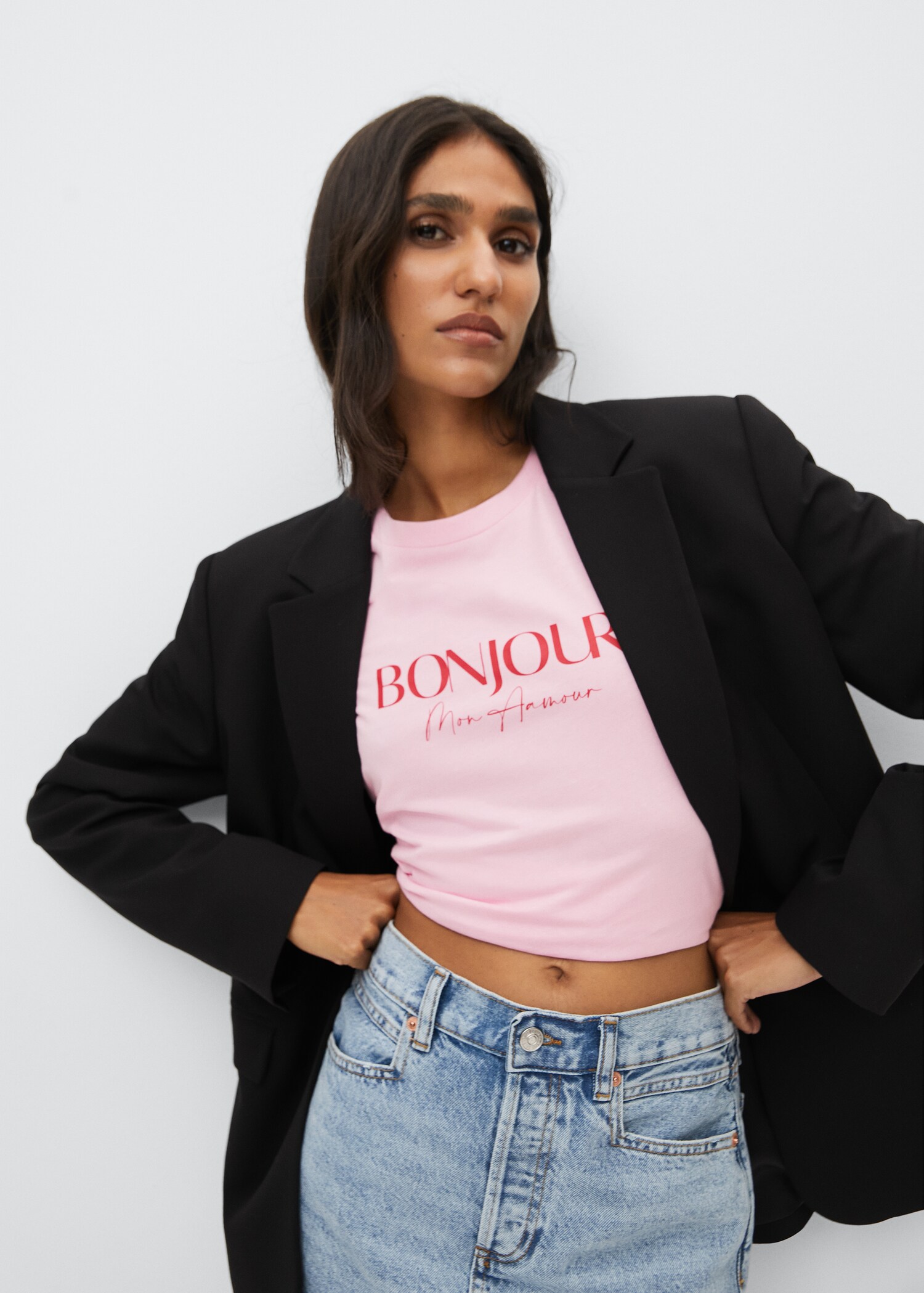 Message cotton T-shirt - Details of the article 1