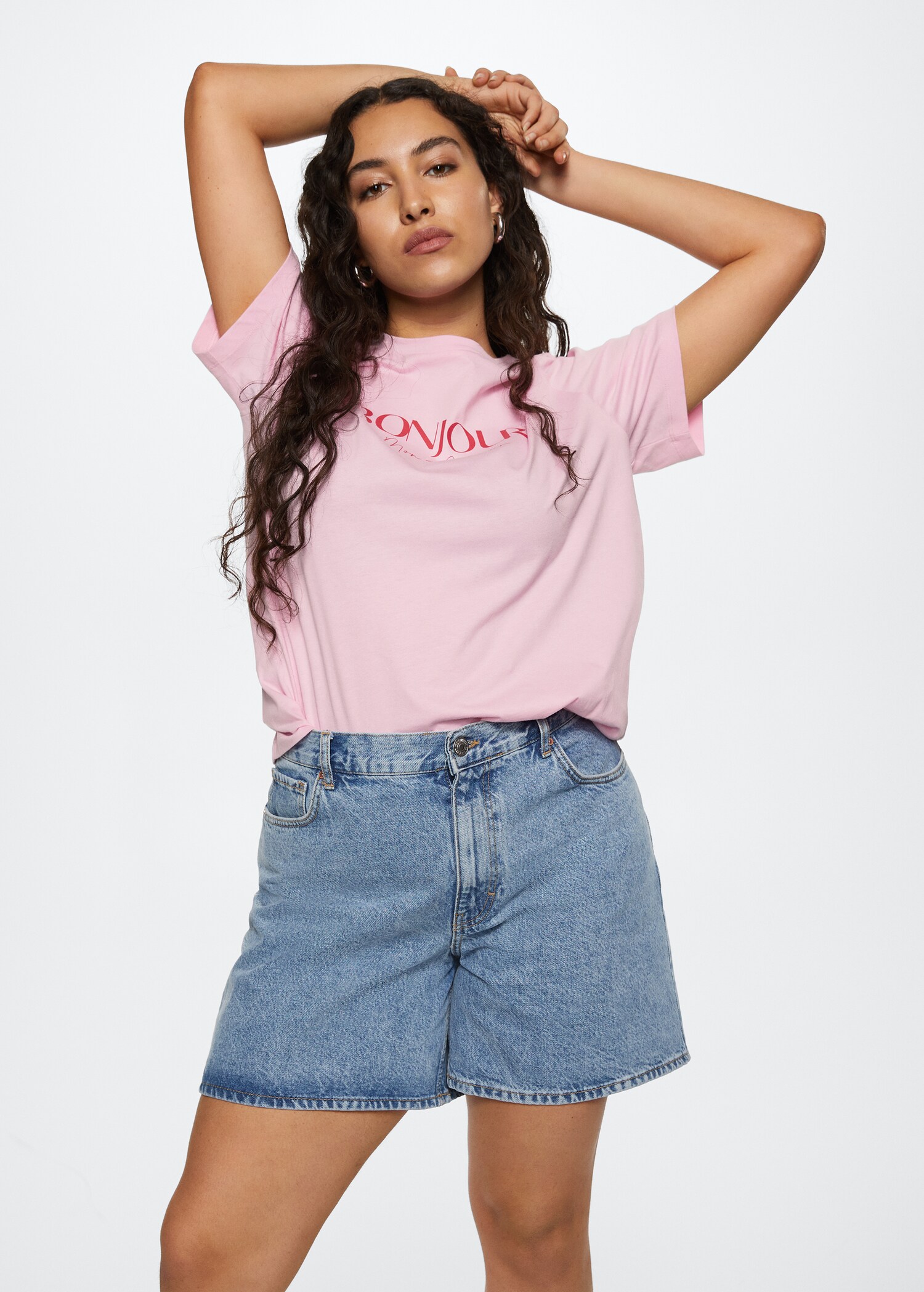 Message cotton T-shirt - Details of the article 3