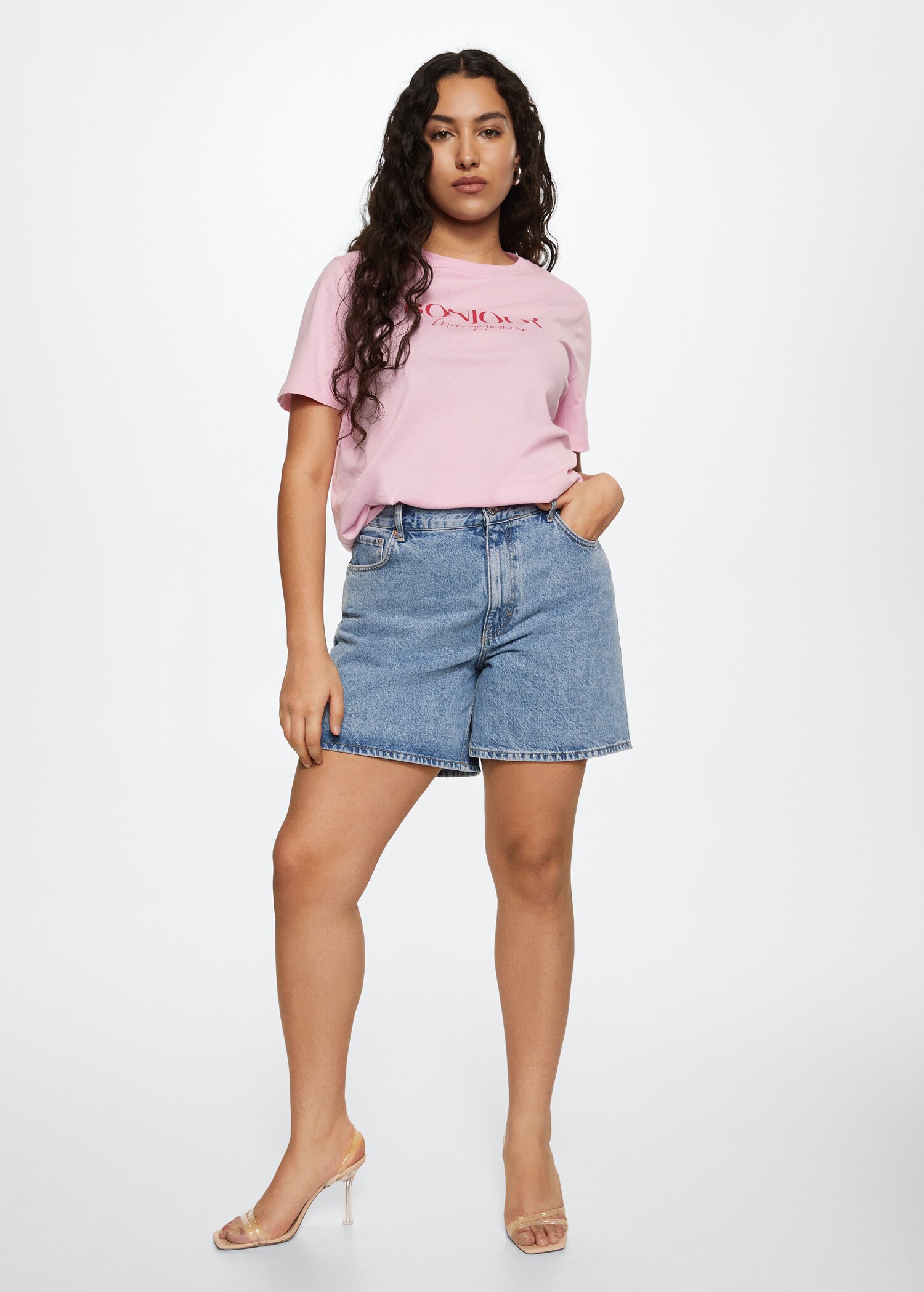 Message cotton T-shirt - Details of the article 4