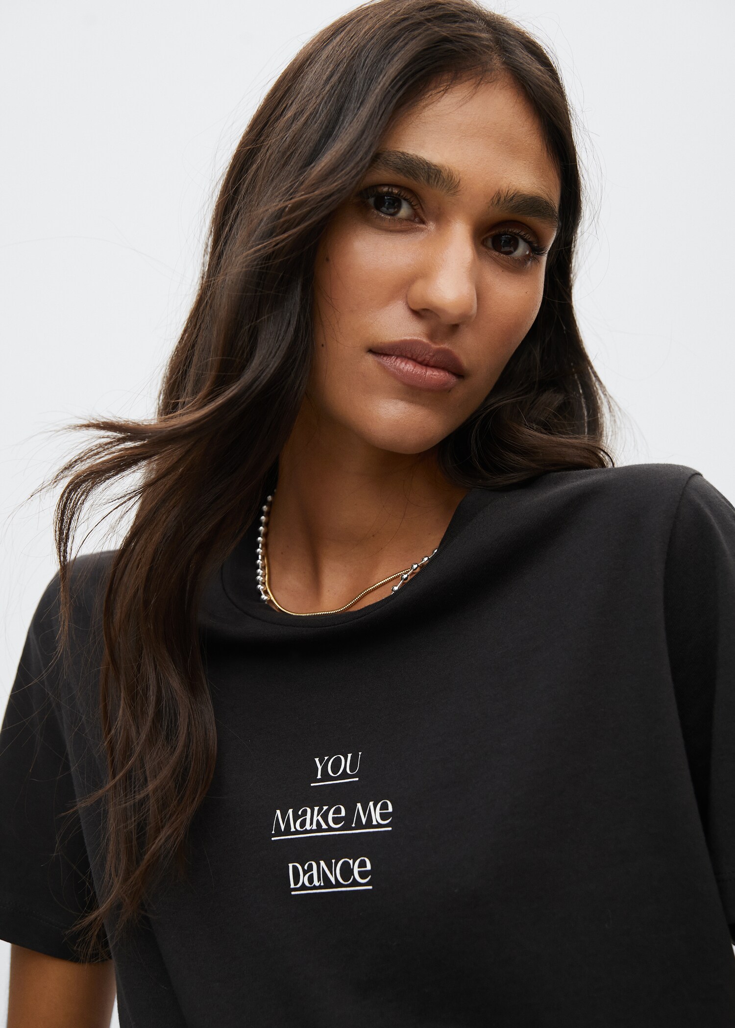 Message cotton T-shirt - Details of the article 1