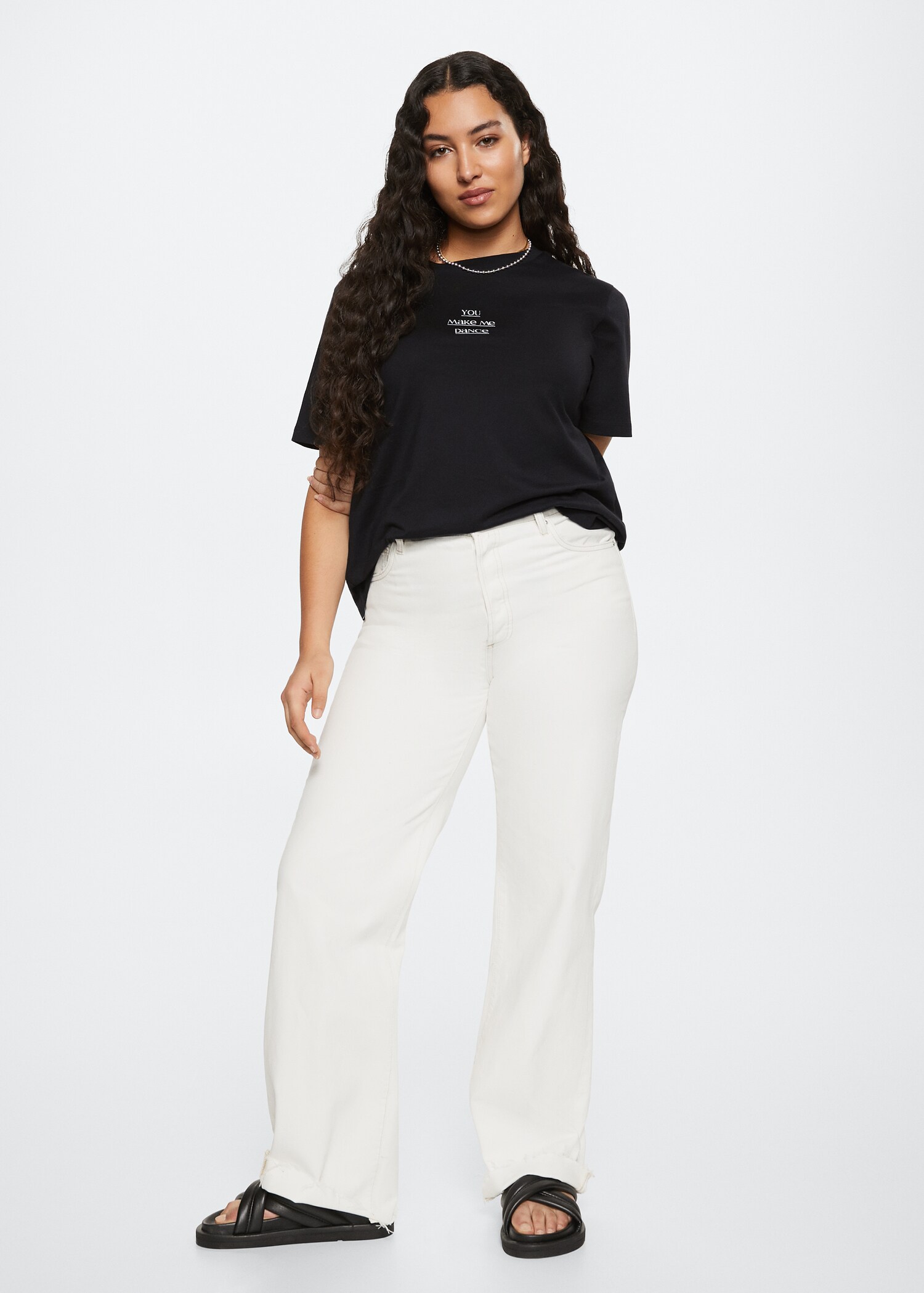 Message cotton T-shirt - Details of the article 3