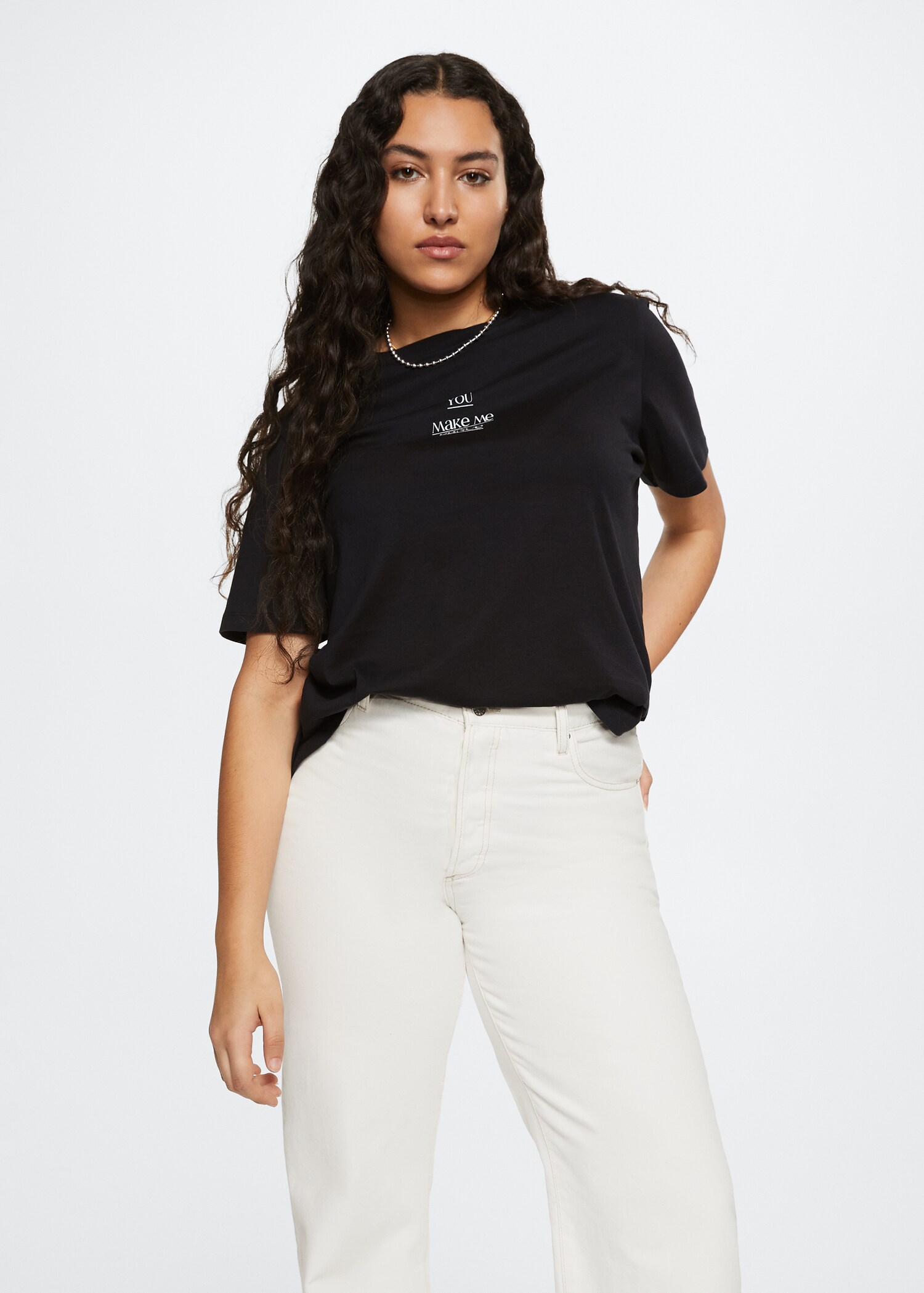 Message cotton T-shirt - Details of the article 4