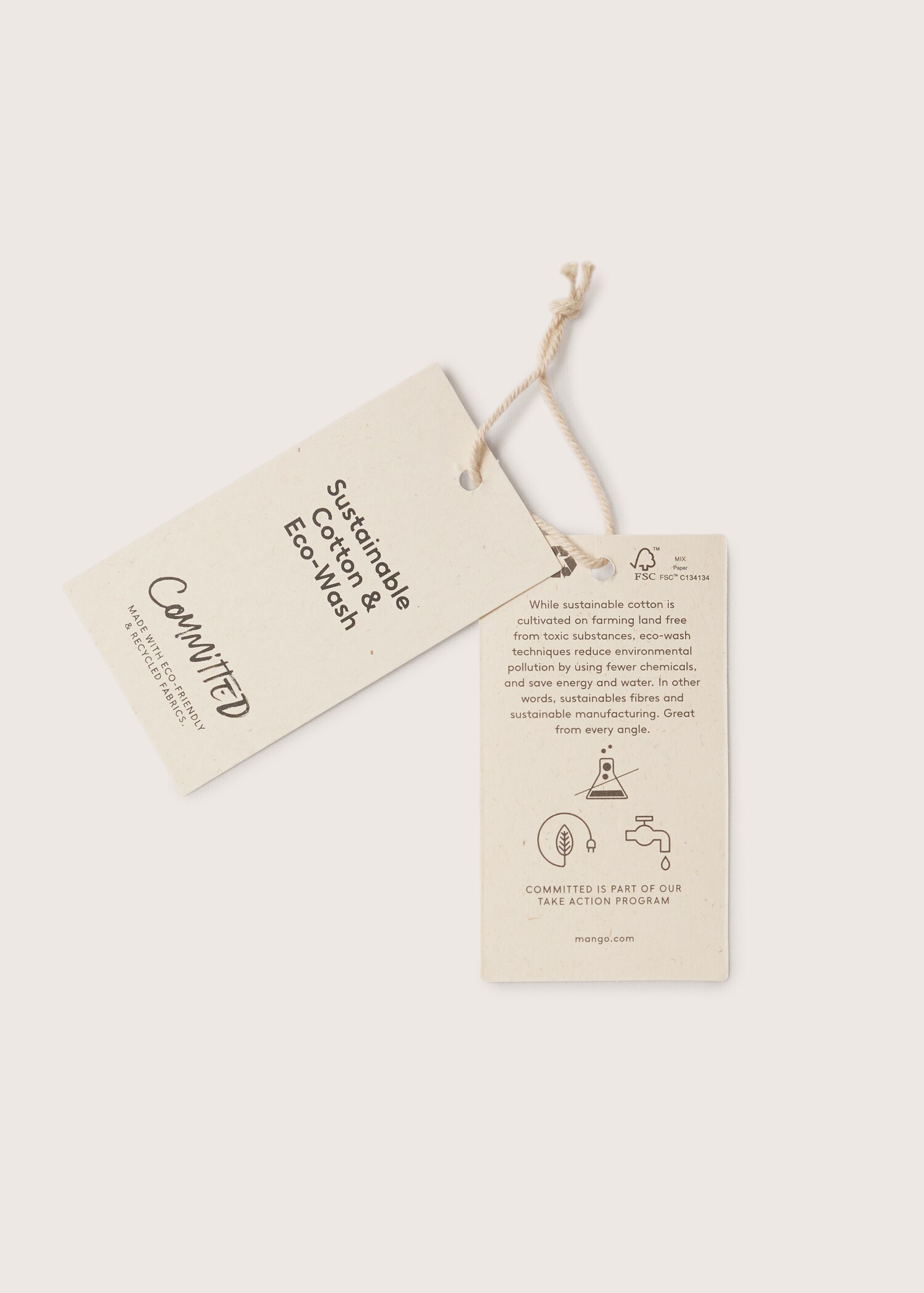 Message cotton T-shirt - Details of the article 7