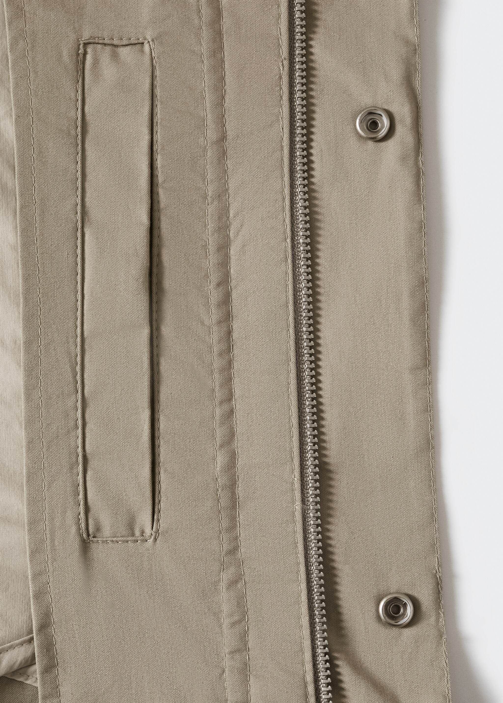 Cotton bomber jacket - Details of the article 7