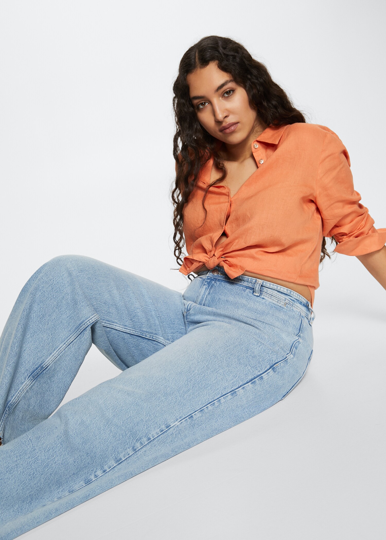 Culotte-Jeans mit hohem Bund - Detail des Artikels 5