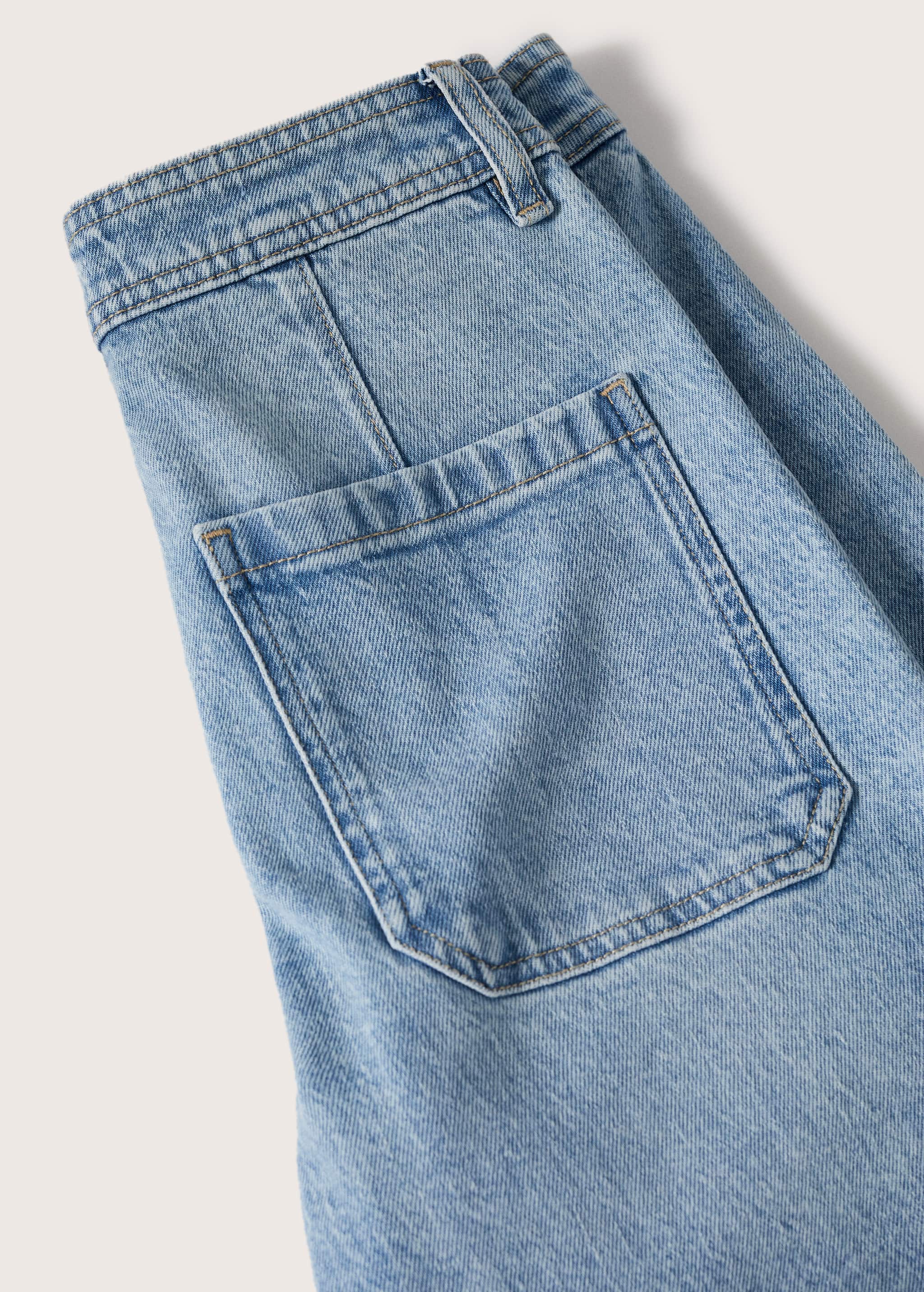 Jeans culotte high waist - Details of the article 8
