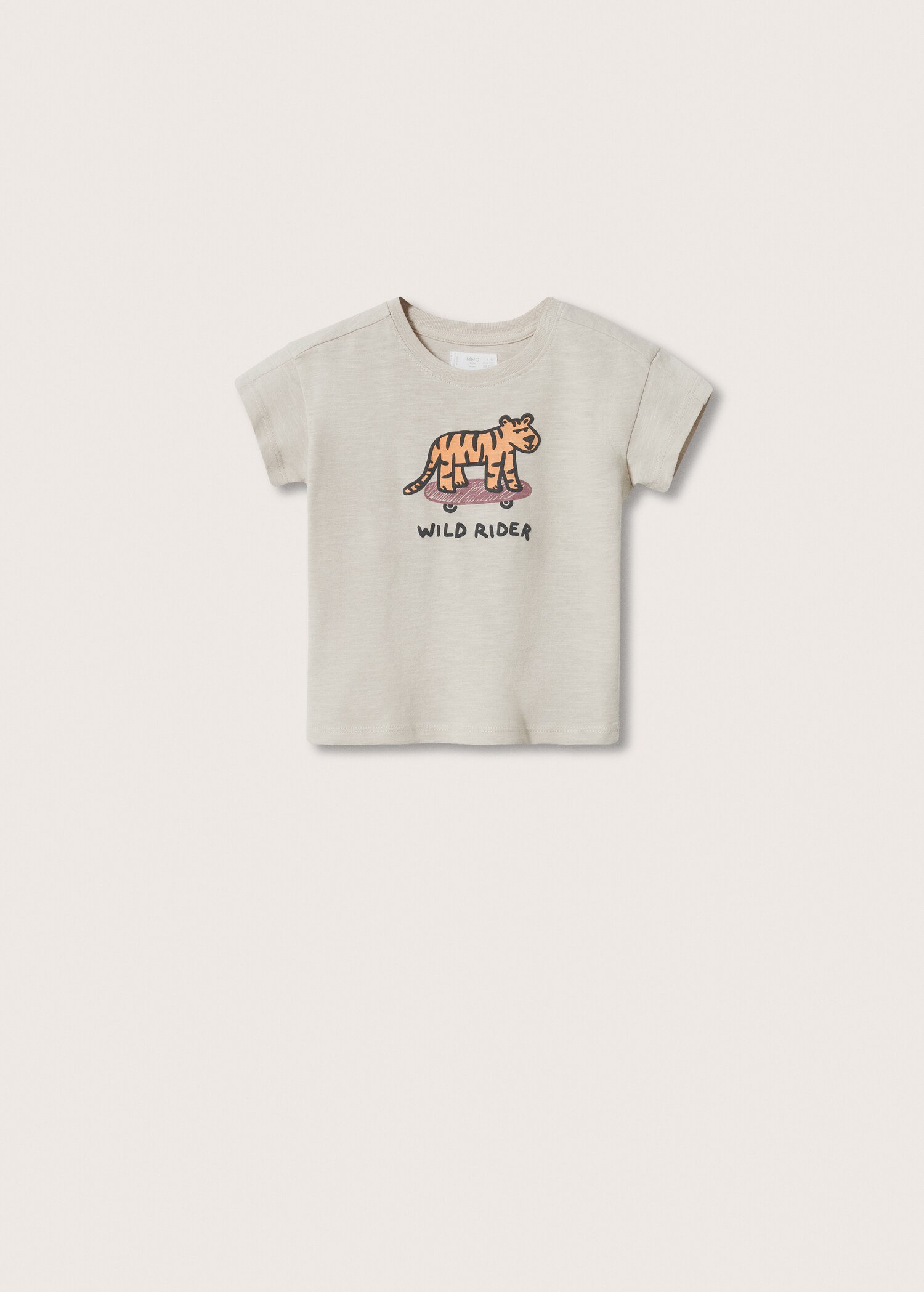 Cotton printed T-shirt - Article without model