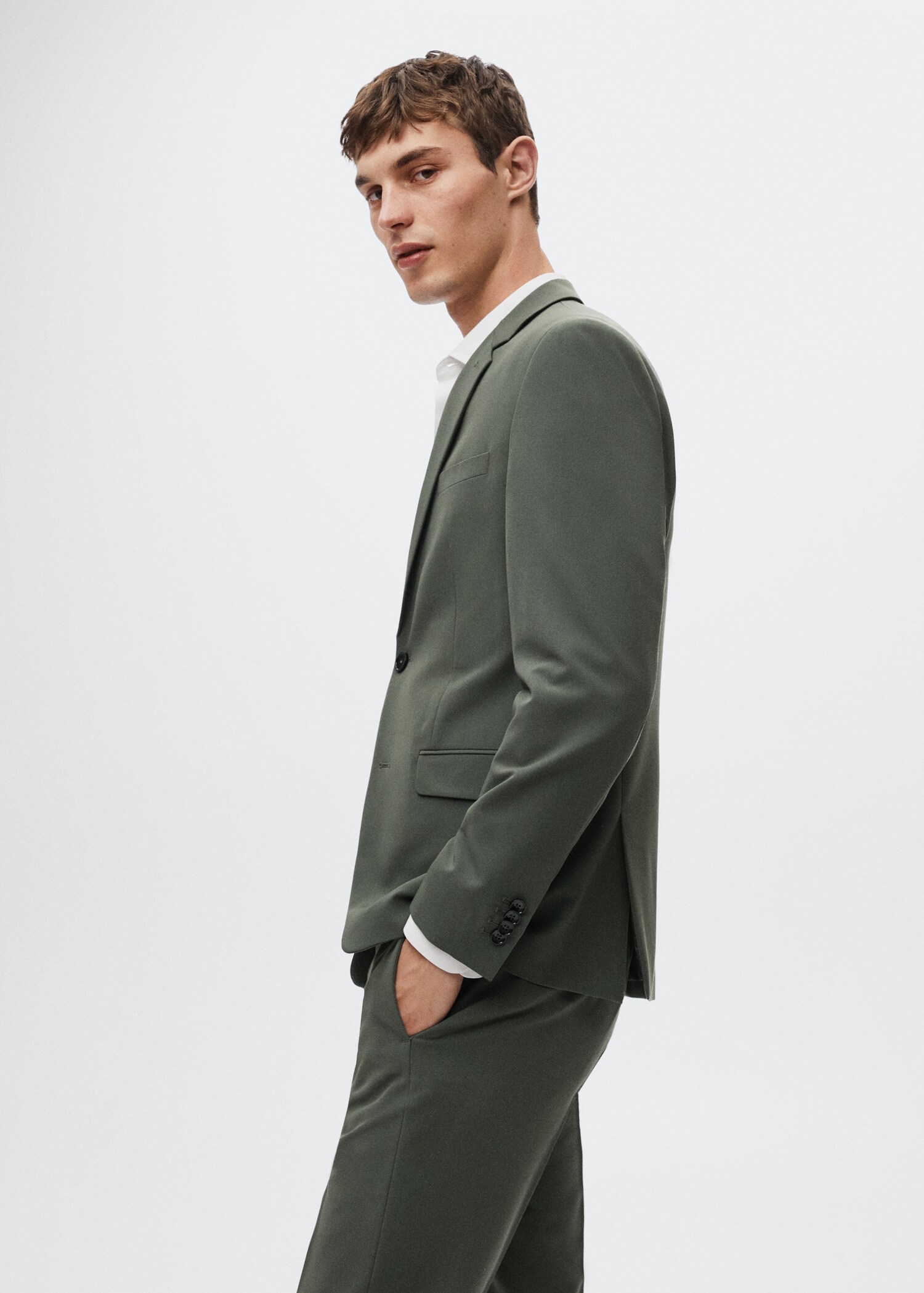 Super slim-fit suit jacket - Details of the article 2