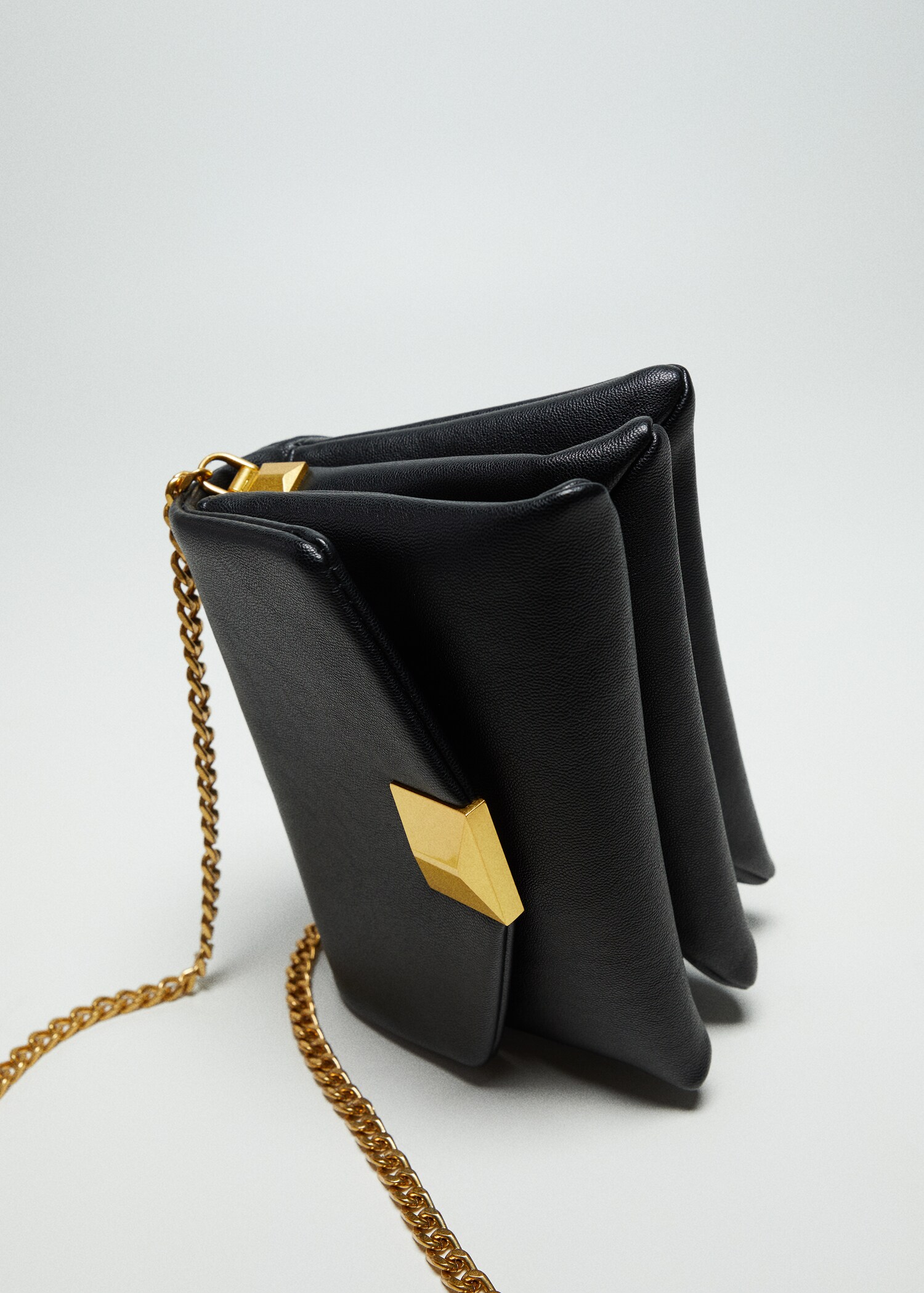 Flap chain bag - Medium plane