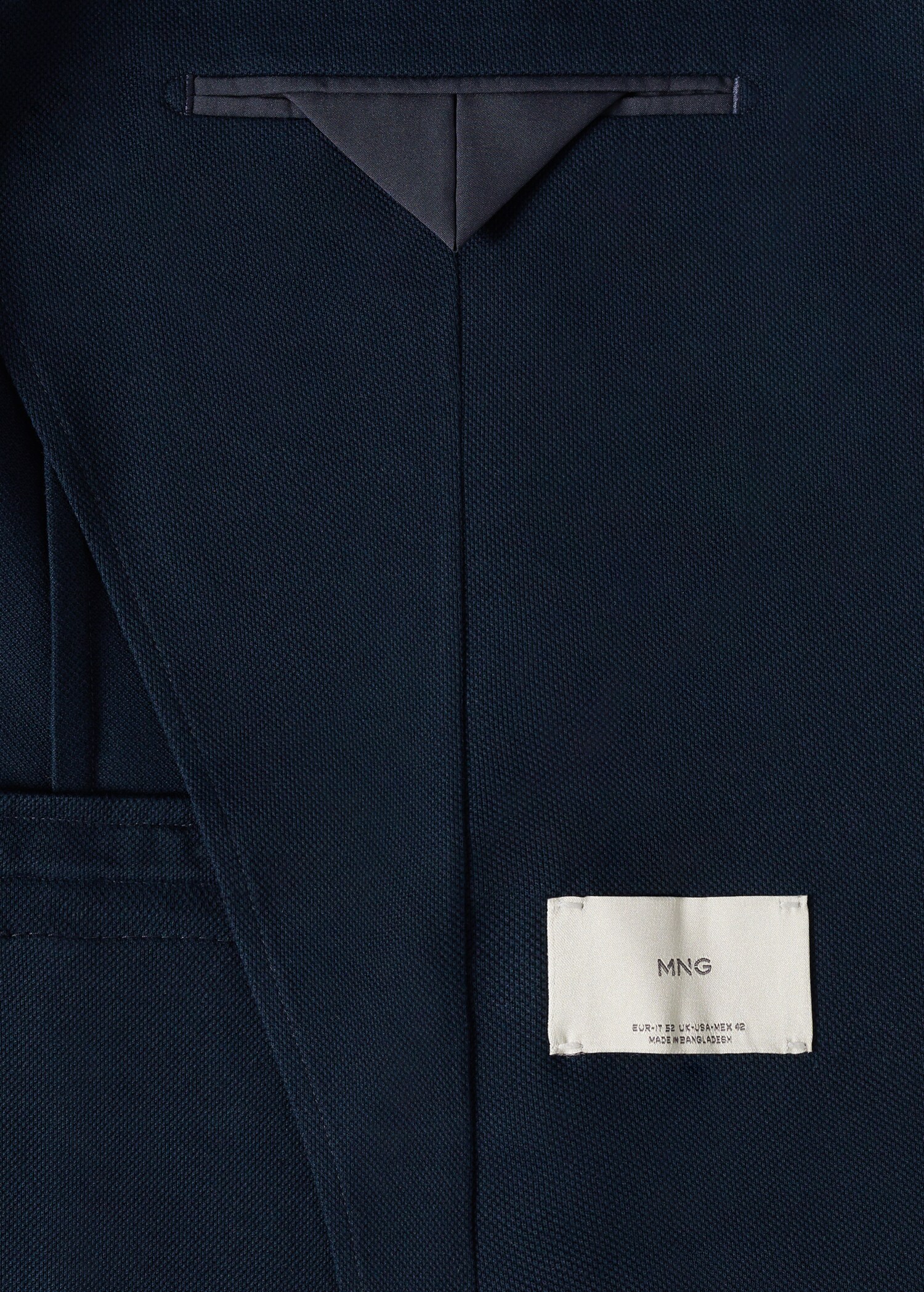 Structured cotton blazer - Details of the article 8