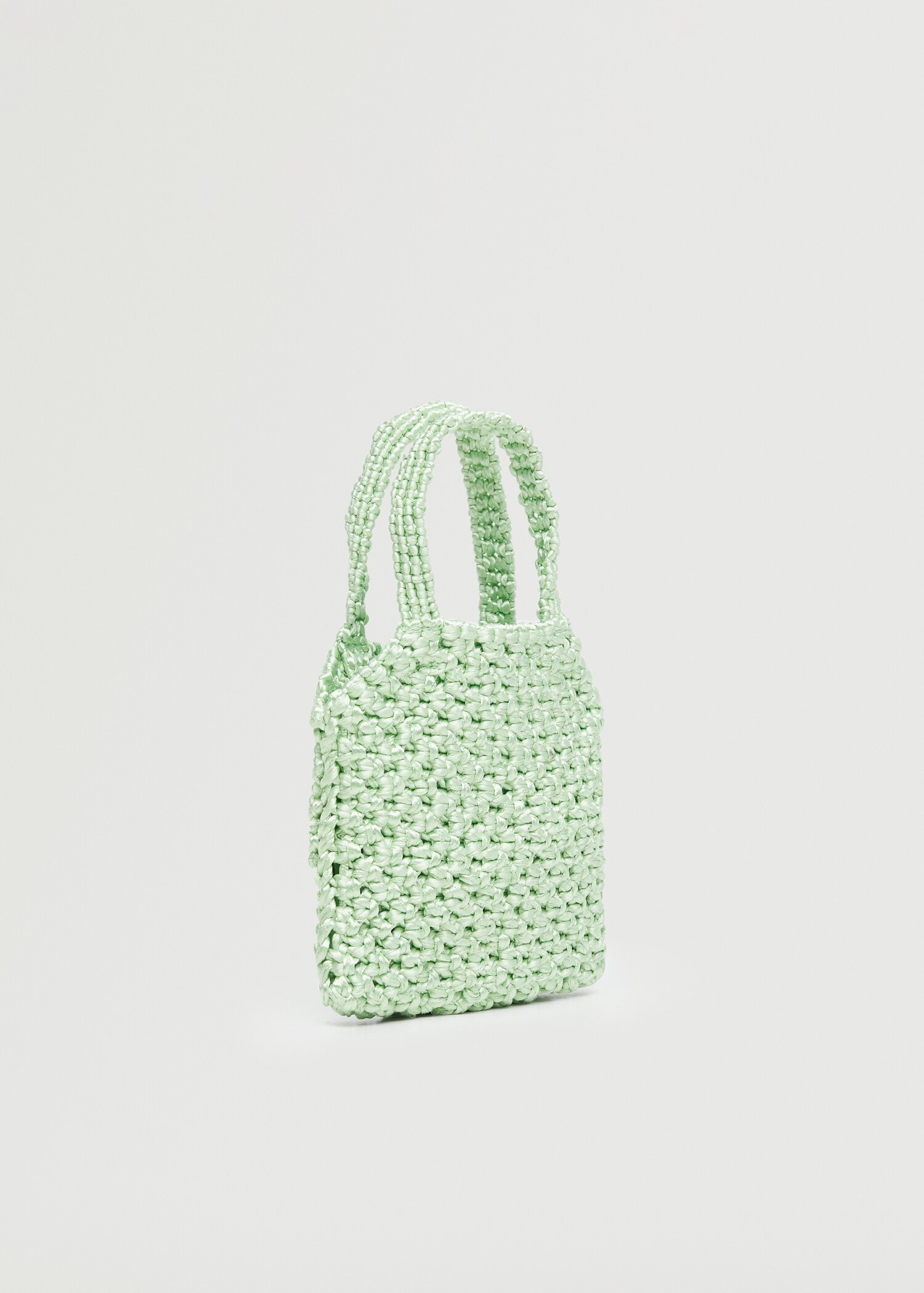 Mini sac crochet - Plan moyen