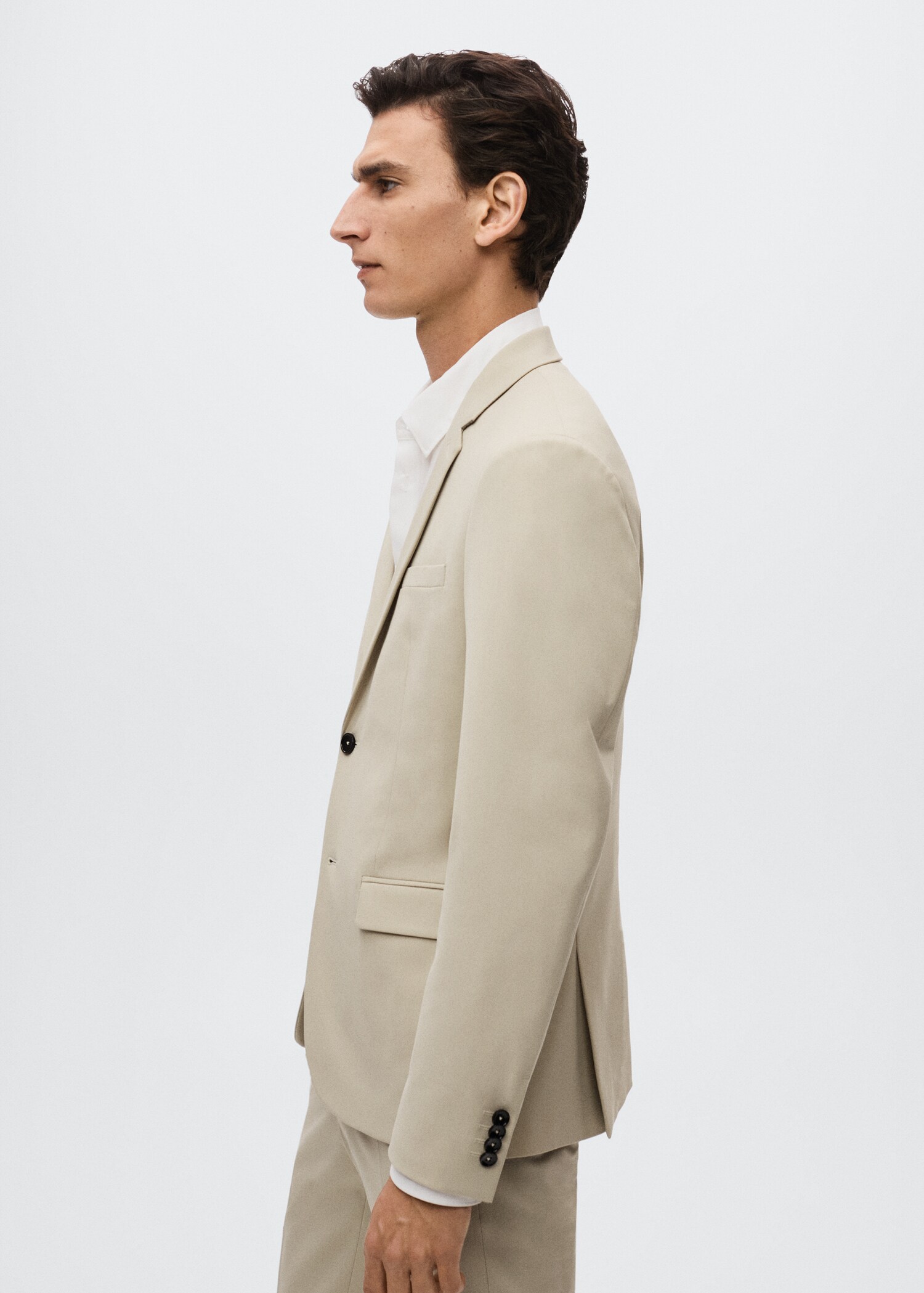 Super slim-fit suit jacket - Details of the article 2