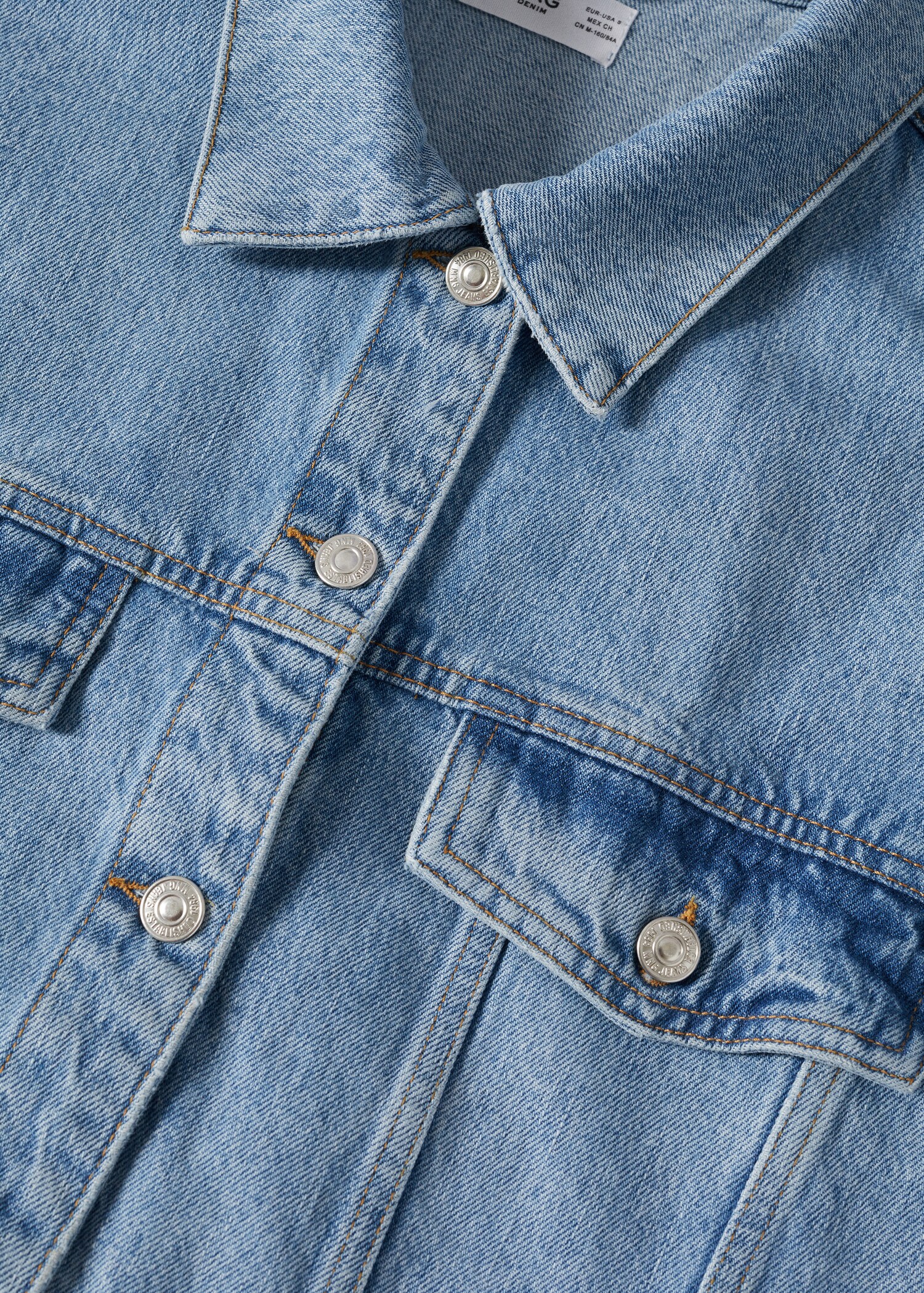 Oversize denim jacket - Details of the article 8