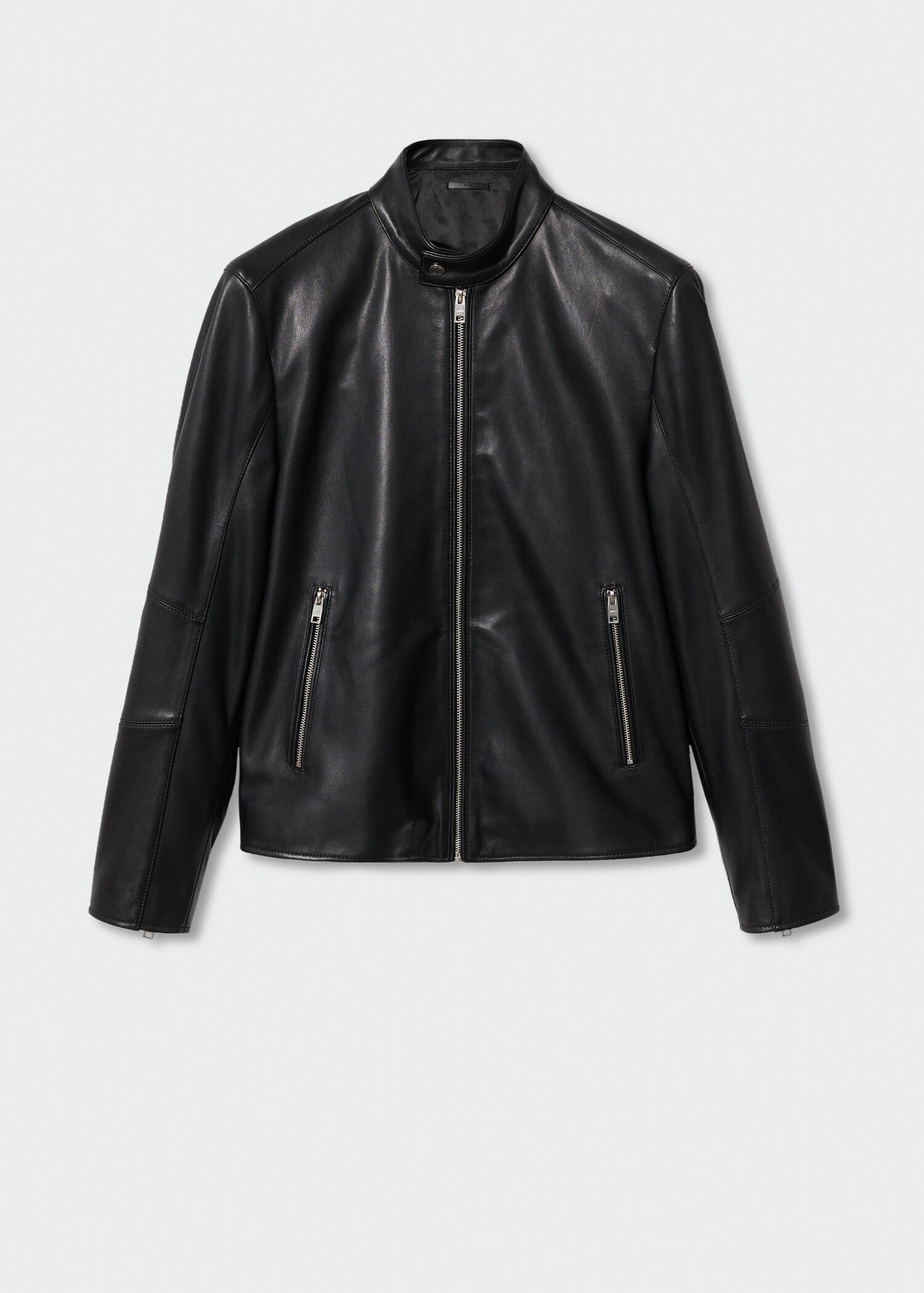 Cazadora biker piel - Artículo sin modelo