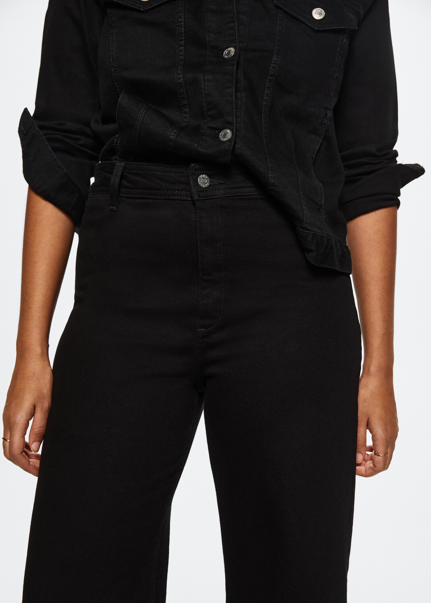 Jupe-culotte jean taille haute - Détail de l'article 4