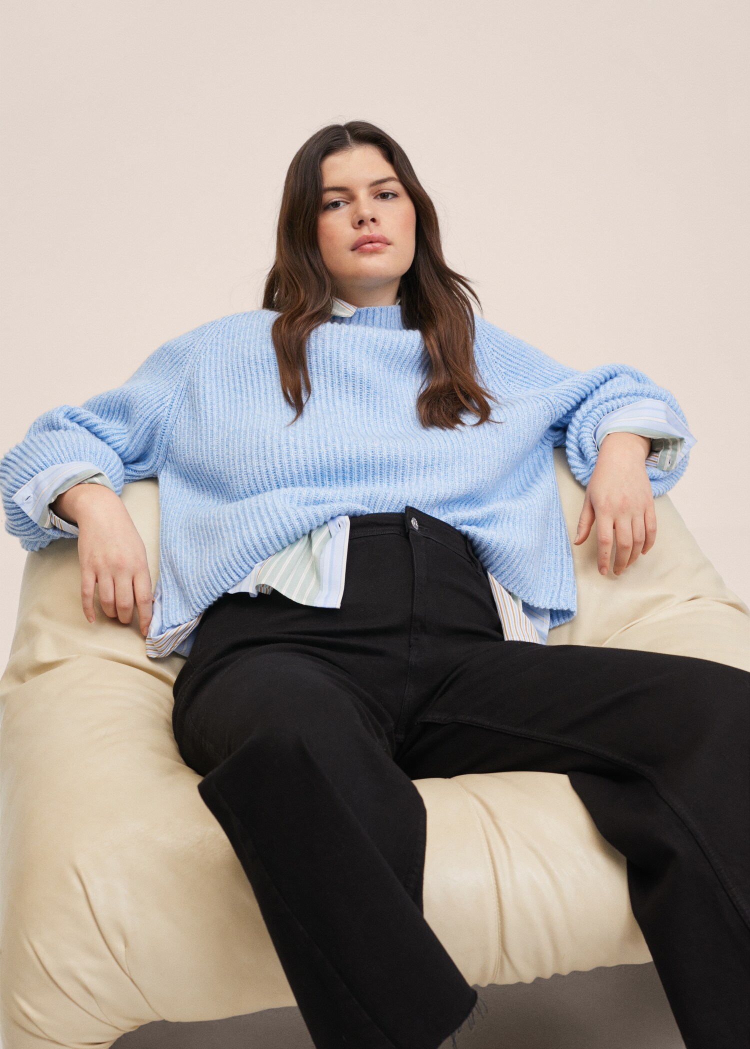 Jupe-culotte jean taille haute - Détail de l'article 5