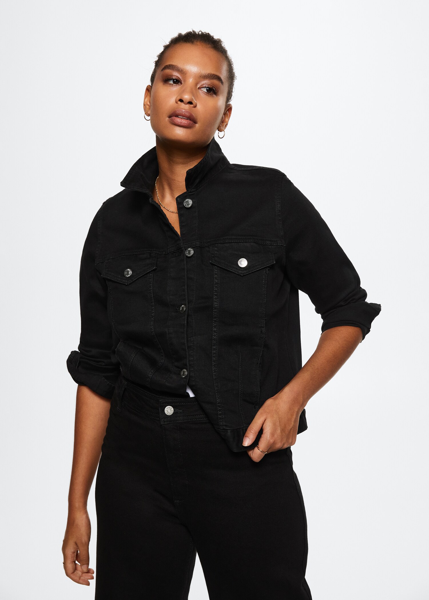 Jupe-culotte jean taille haute - Détail de l'article 6