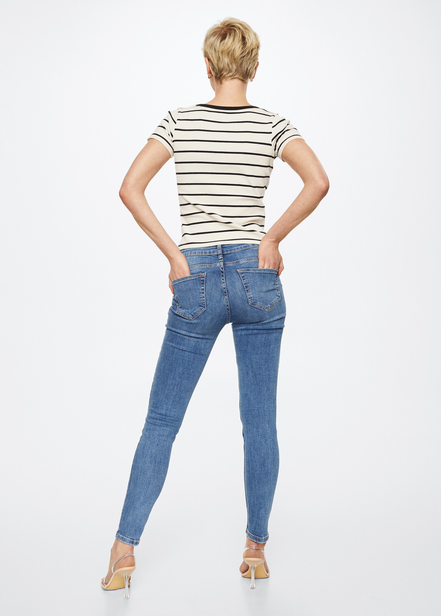 Jeans skinny push-up - Reverso del artículo