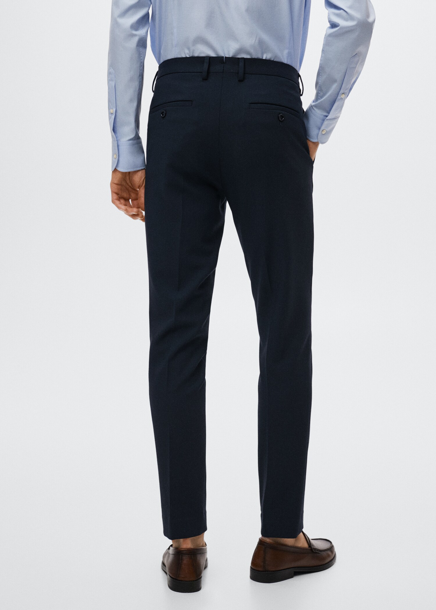 Super Slim Fit-Anzughose - Rückseite des Artikels