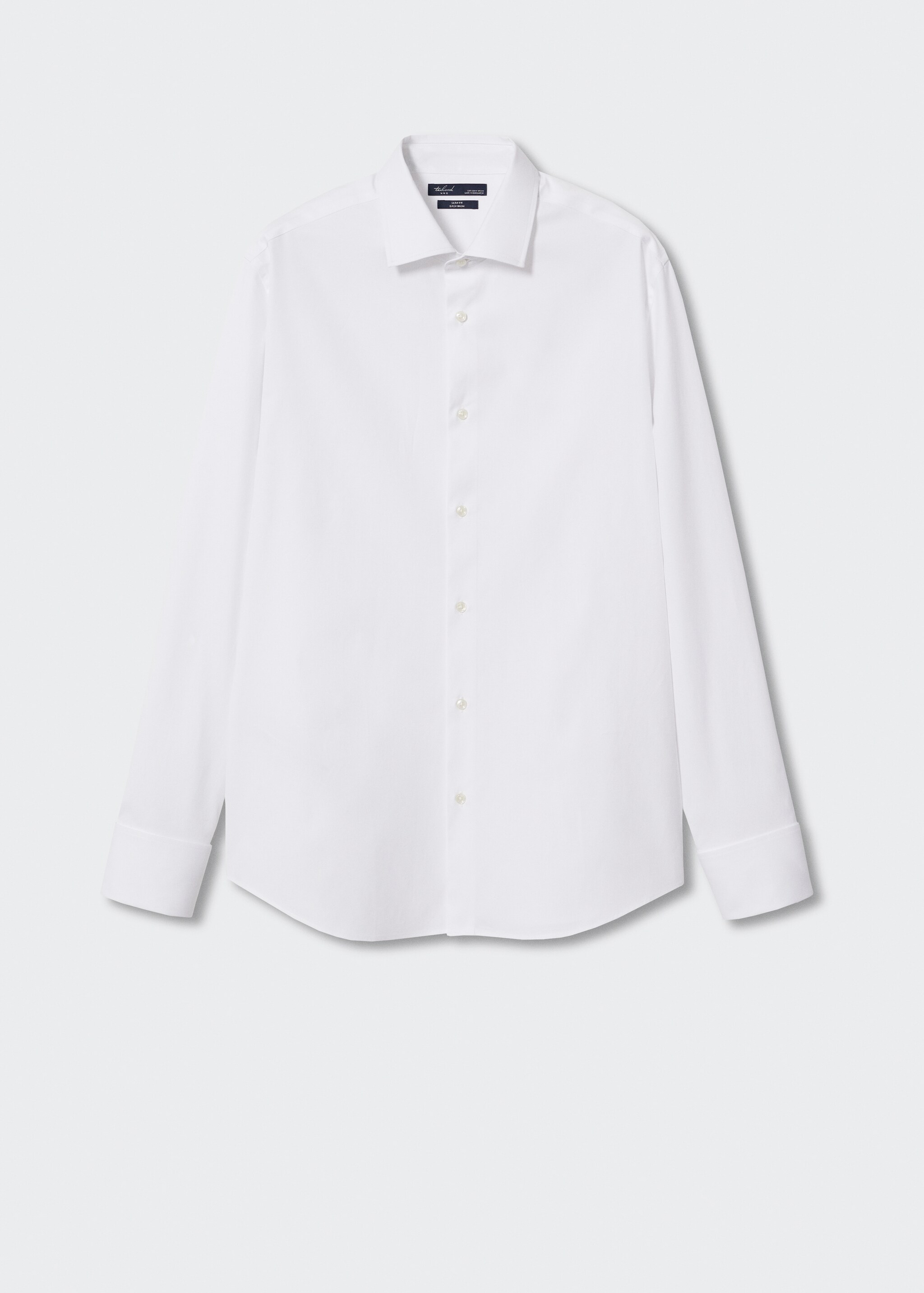 Slim fit cotton suit shirt - Article without model