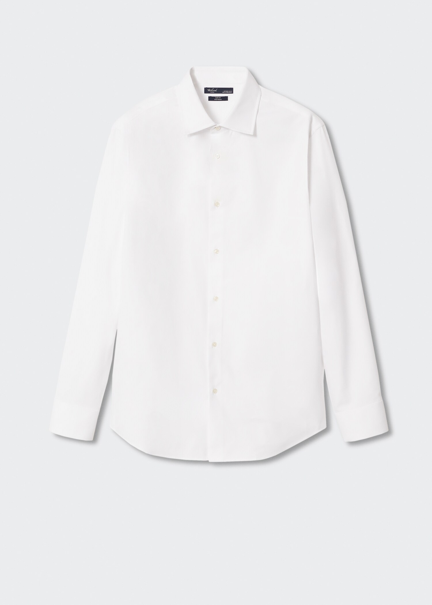 Slim fit cotton suit shirt - Article without model