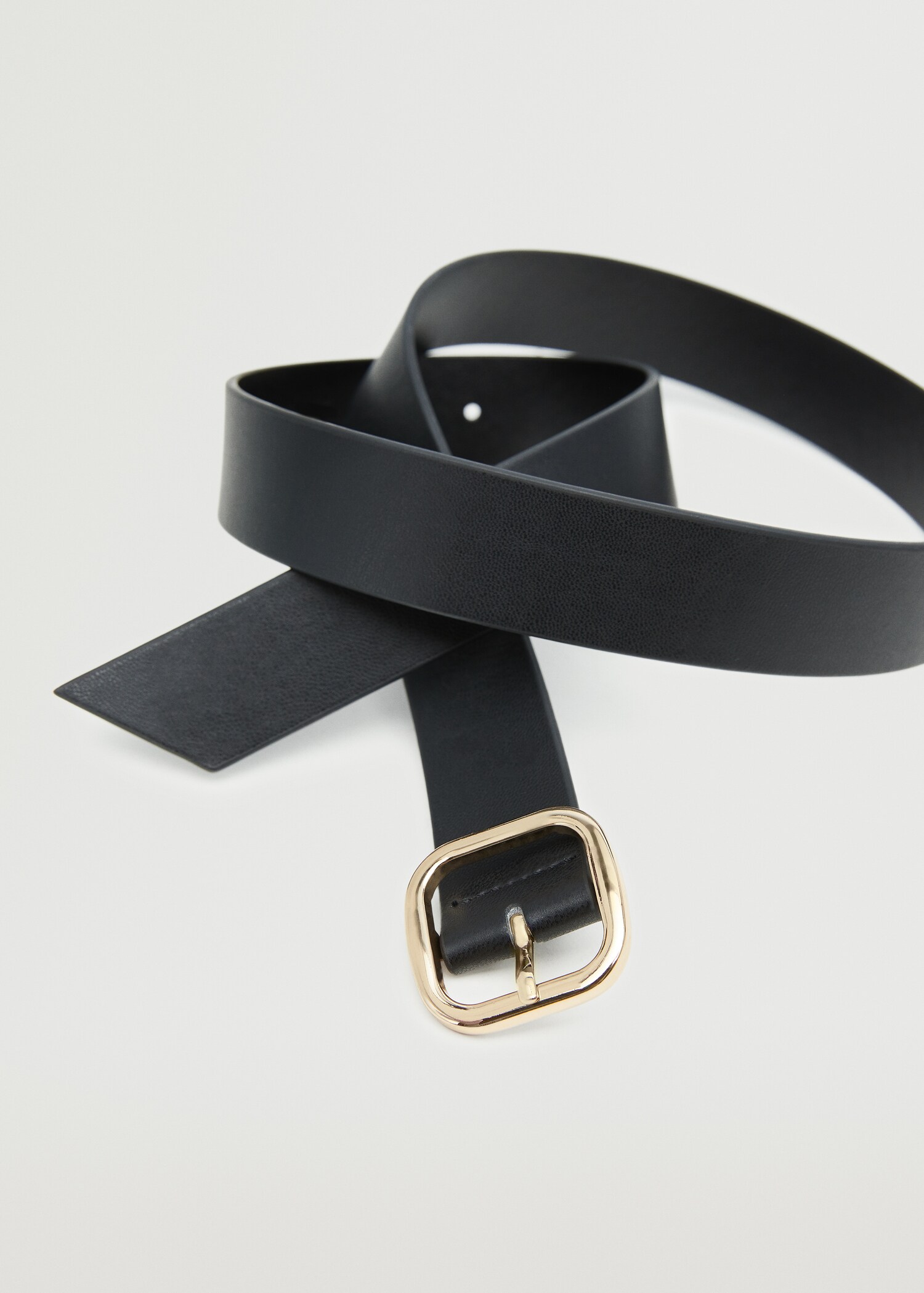 Square buckle belt - Medium plane