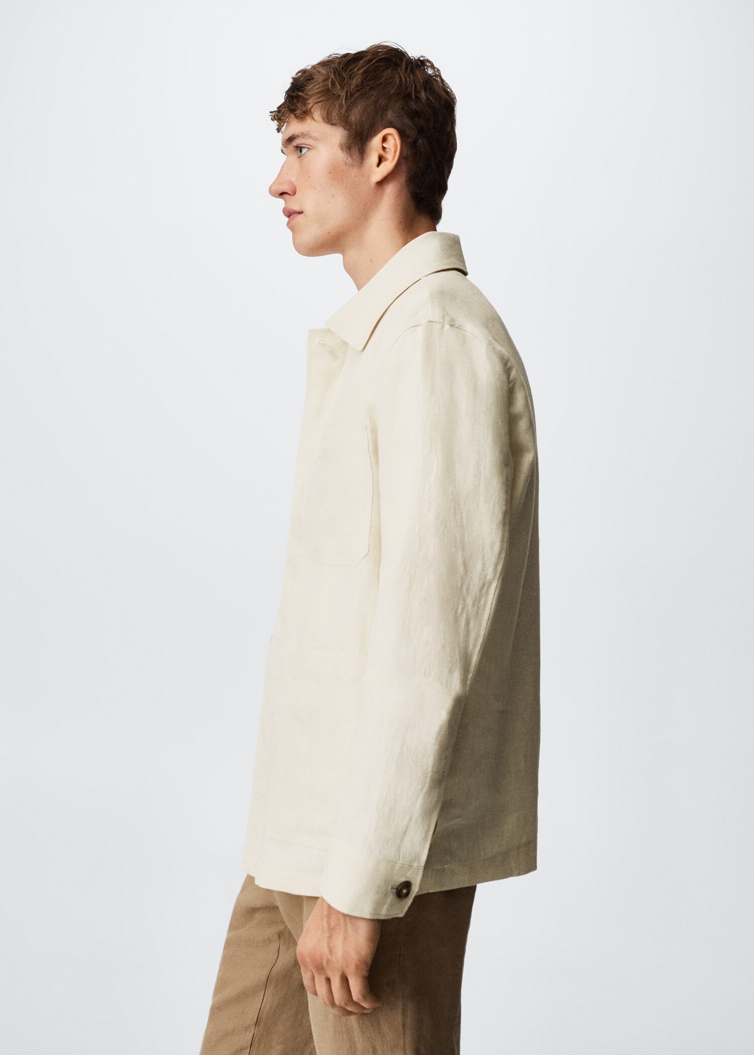 Veste worker lin - Détail de l'article 3