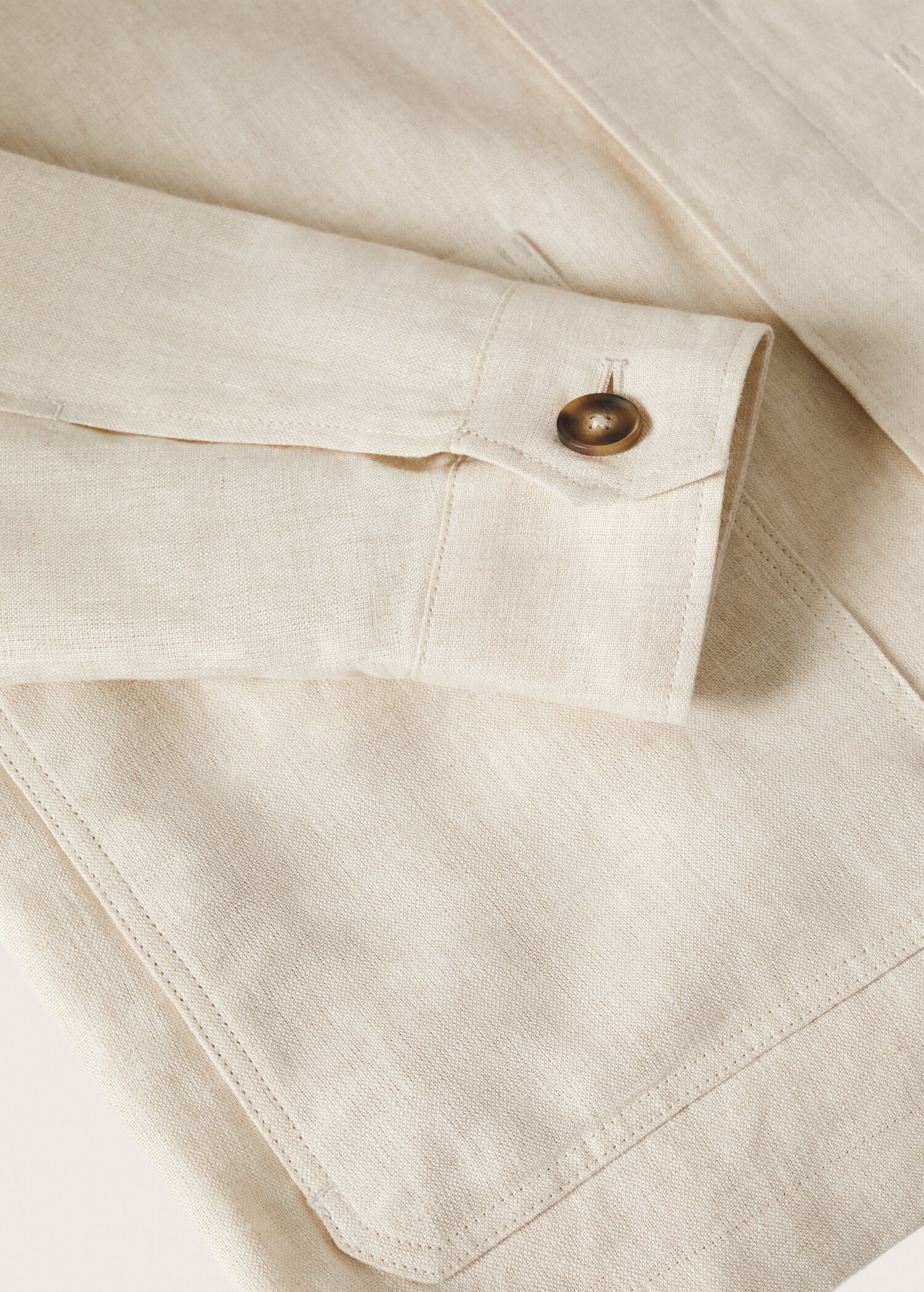 Veste worker lin - Détail de l'article 8