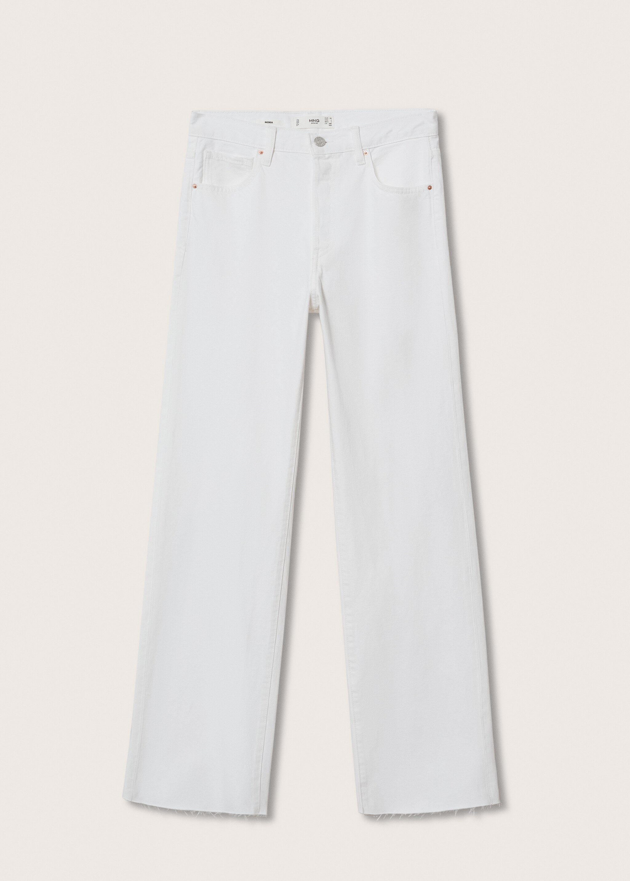 Wideleg-Jeans mit hoher Bundhöhe - Artikel ohne Model