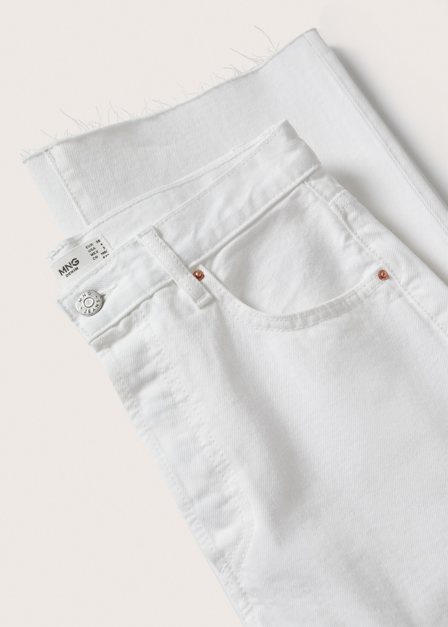Jeans wideleg tiro alto - Detalle del artículo 8