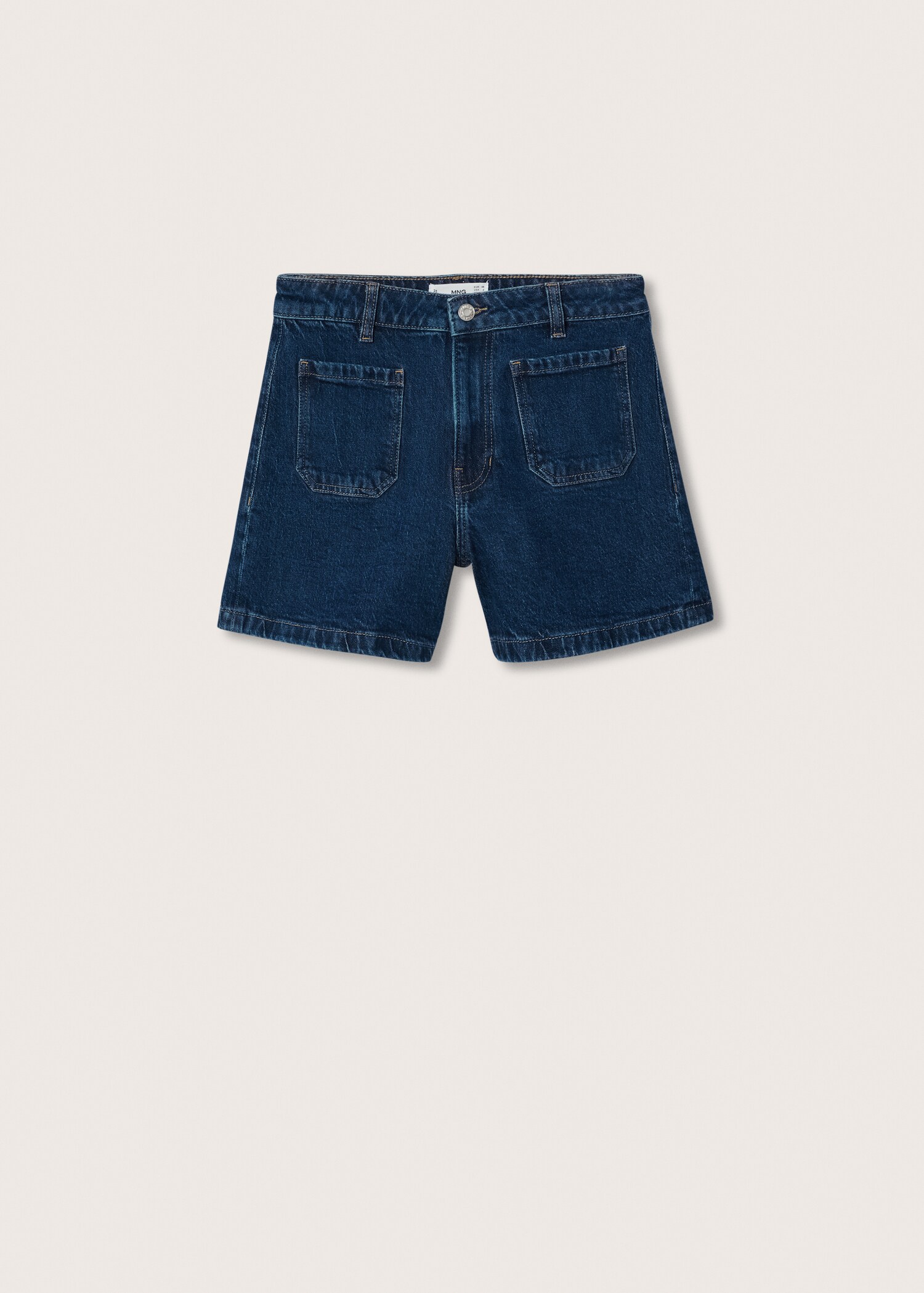 Slim denim shorts - Article without model