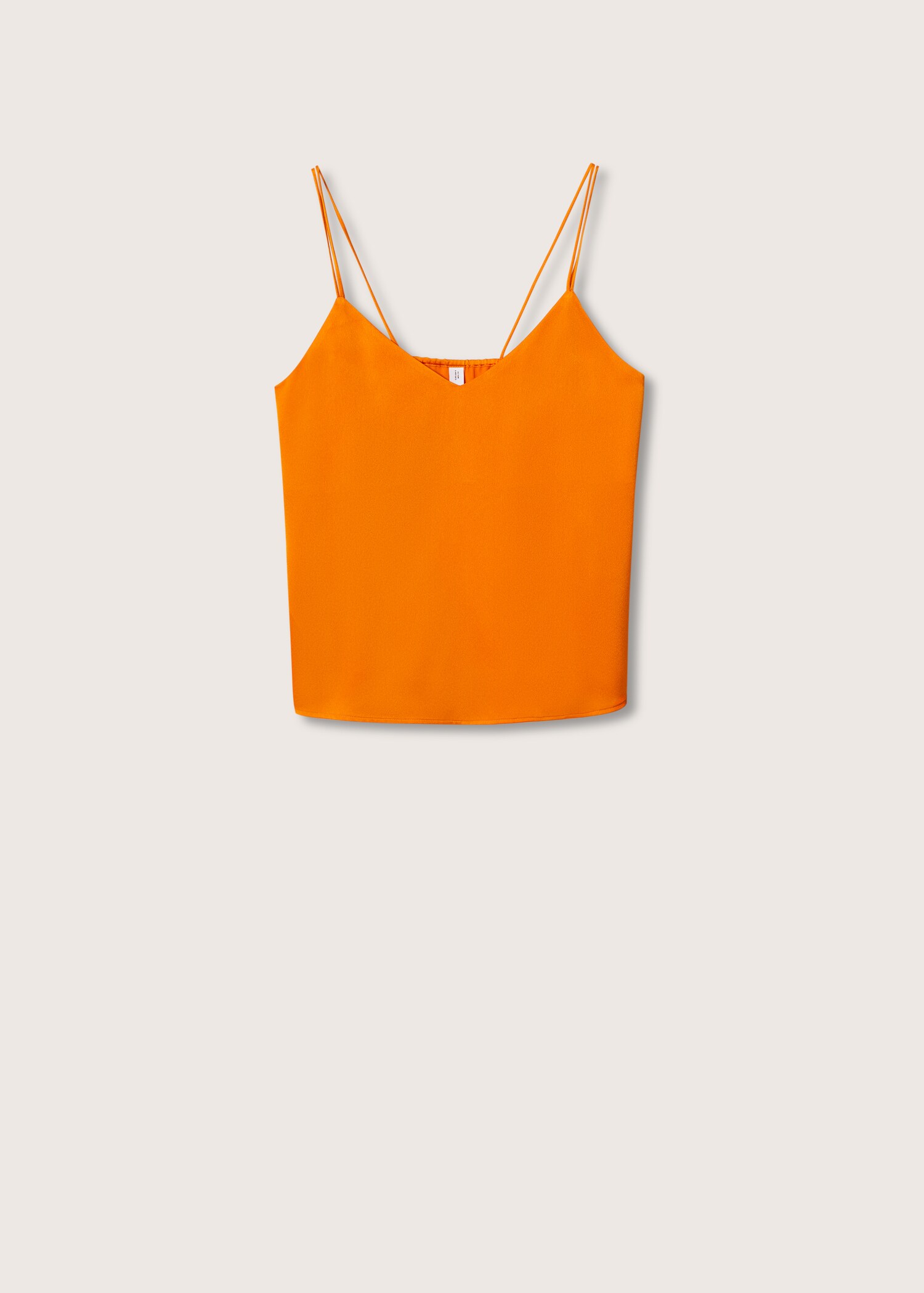 Top lencero satinado - Artículo sin modelo