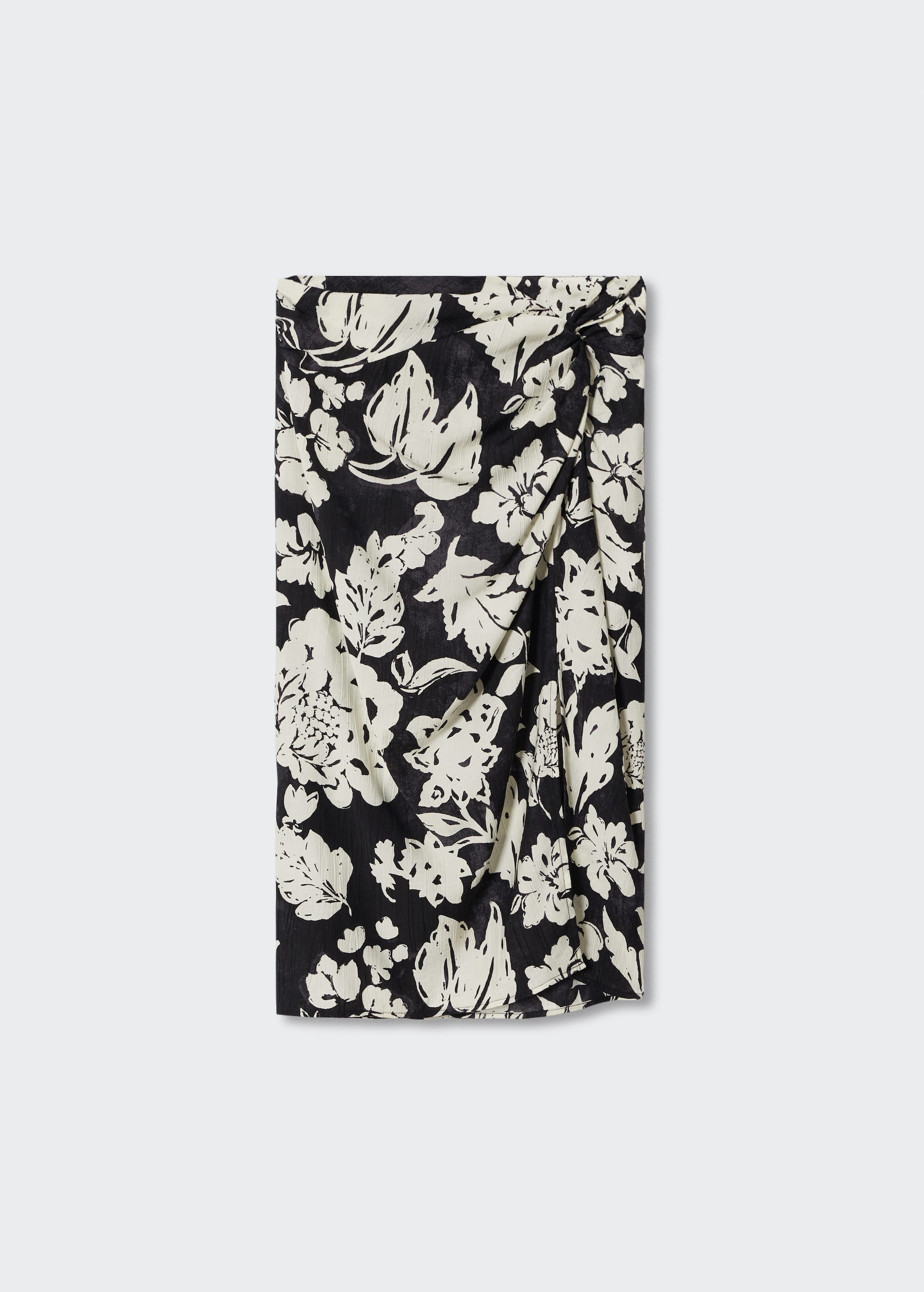 Slit floral skirt - Article without model