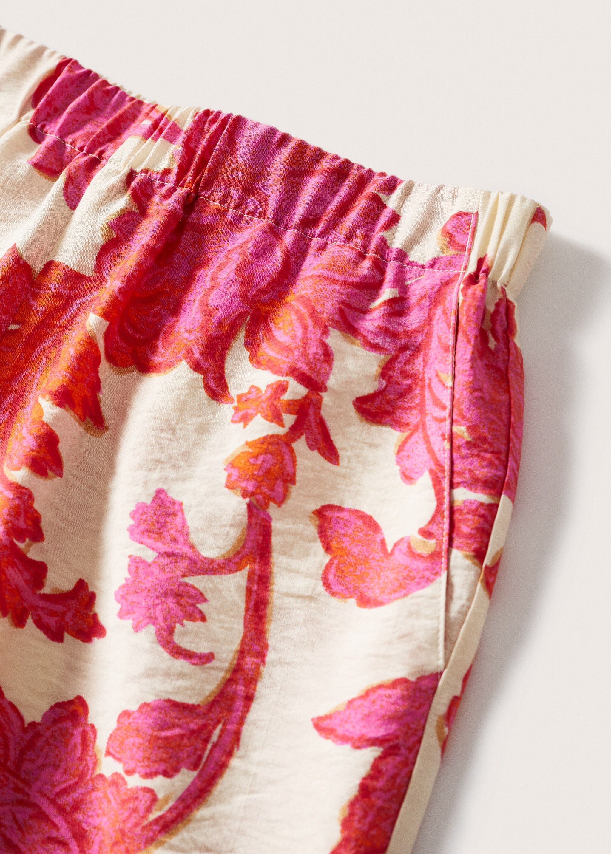Floral print shorts - Details of the article 8