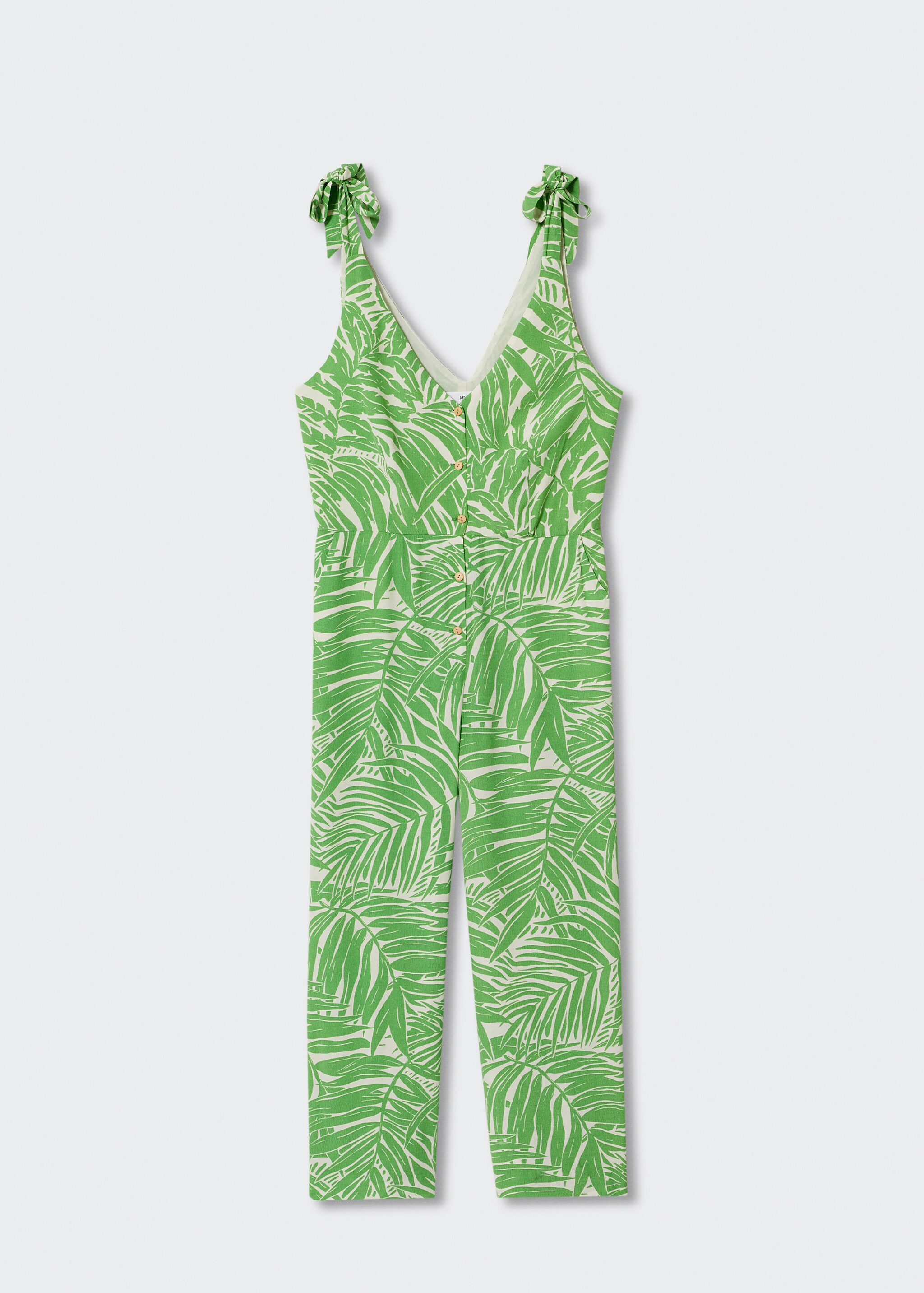 Fluid printed jumpsuit - Article without model