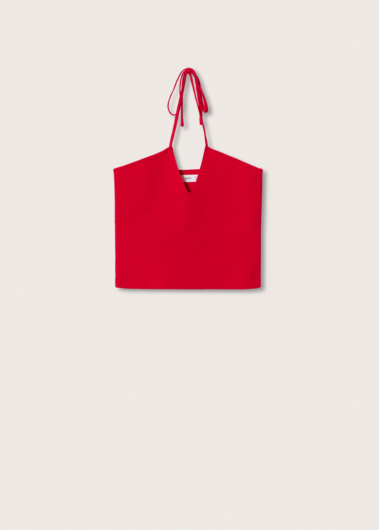 Knitted cropped top - Article without model