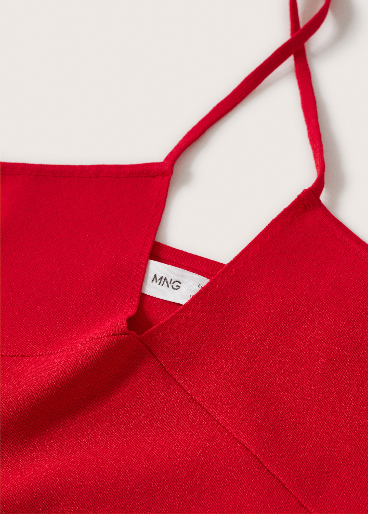 Knitted cropped top - Details of the article 8