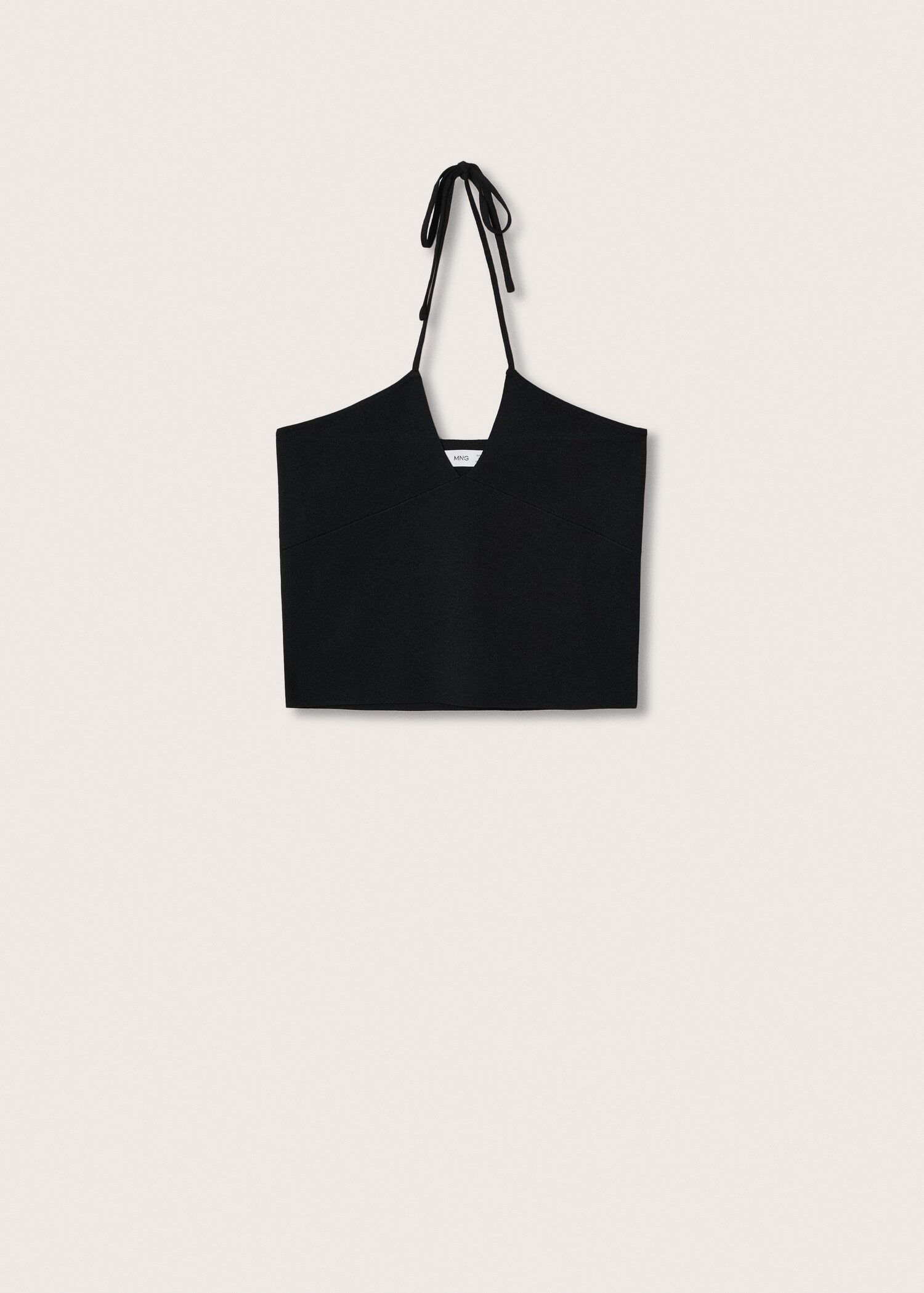 Knitted cropped top - Article without model