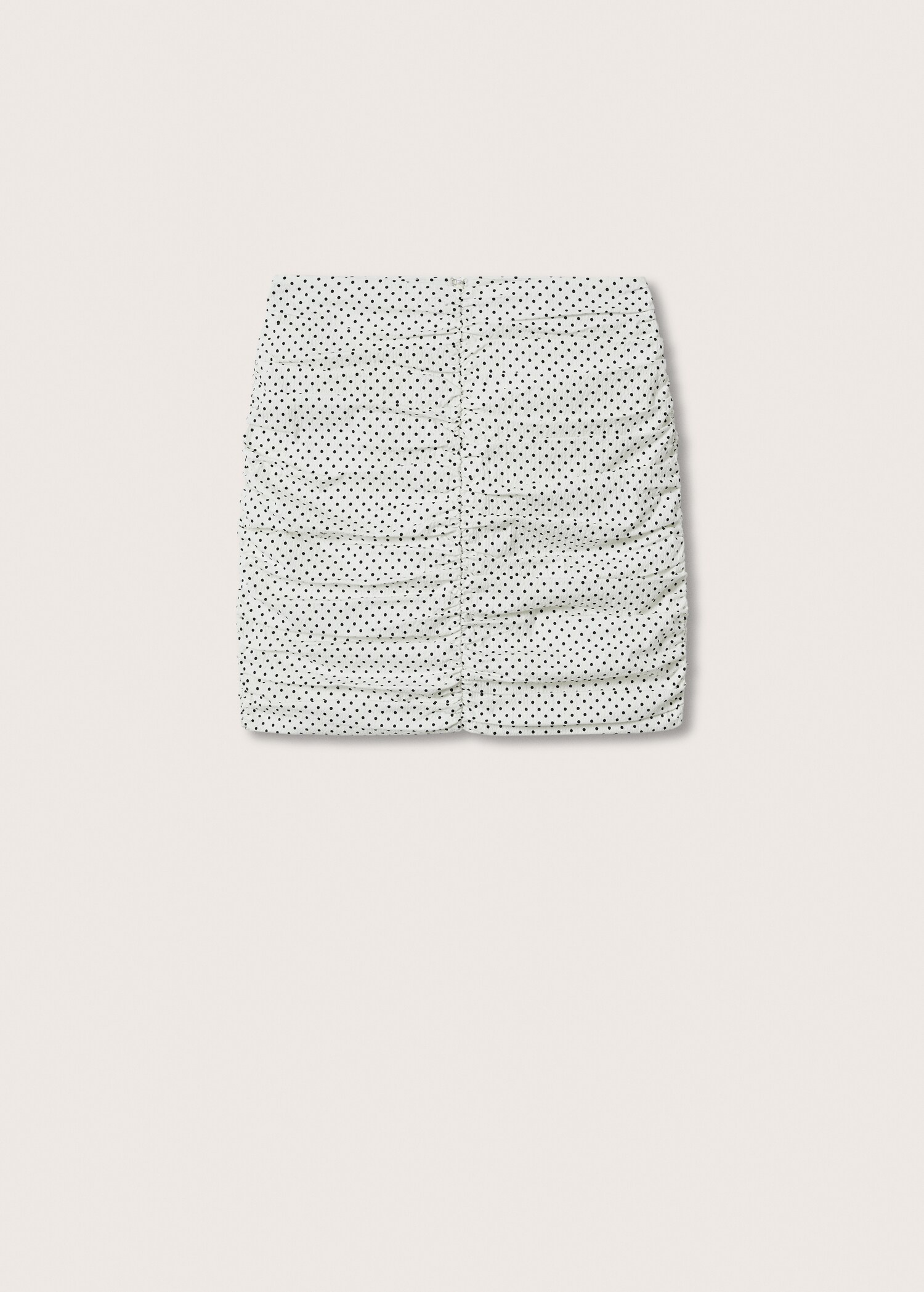 Redőzött, mintás szoknya - Termék modell nélkül