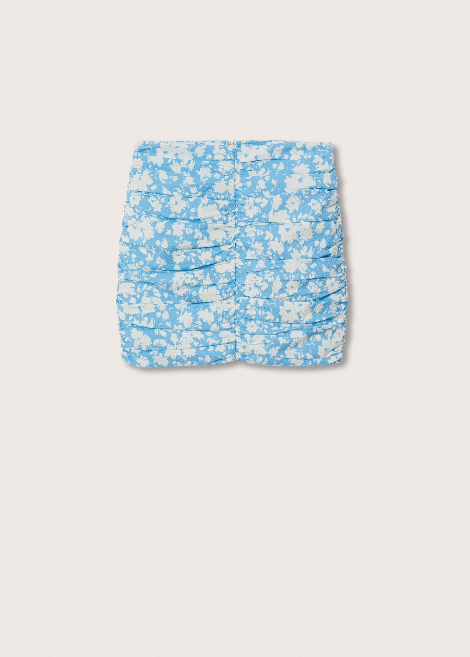 Falda estampada fruncida - Artículo sin modelo