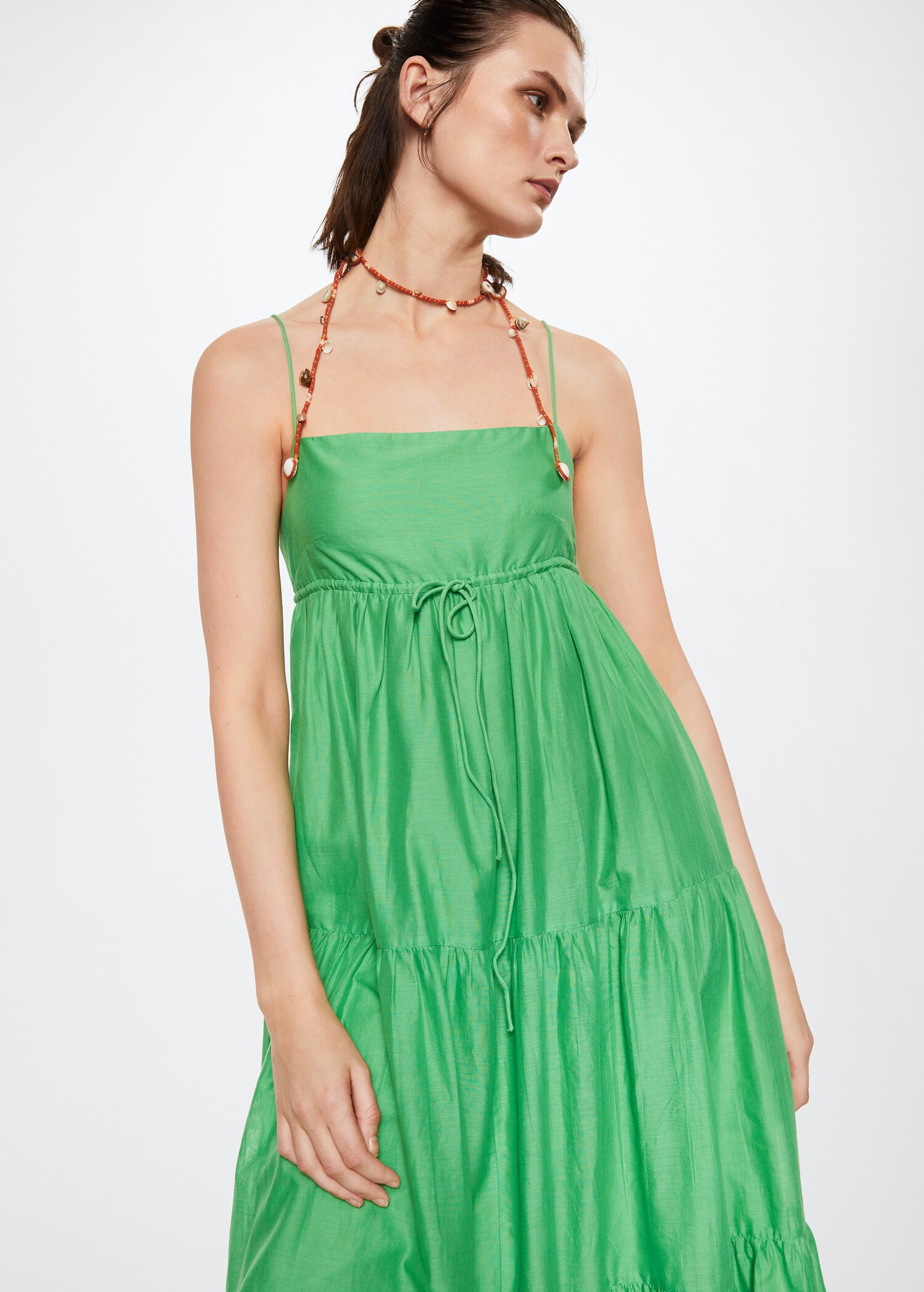 Flowy long dress - Medium plane