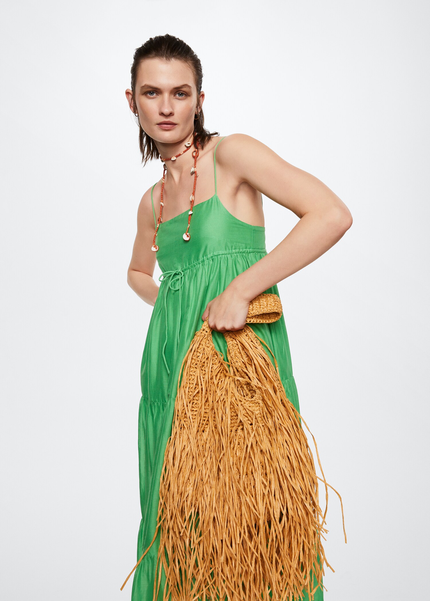 Flowy long dress - Details of the article 2