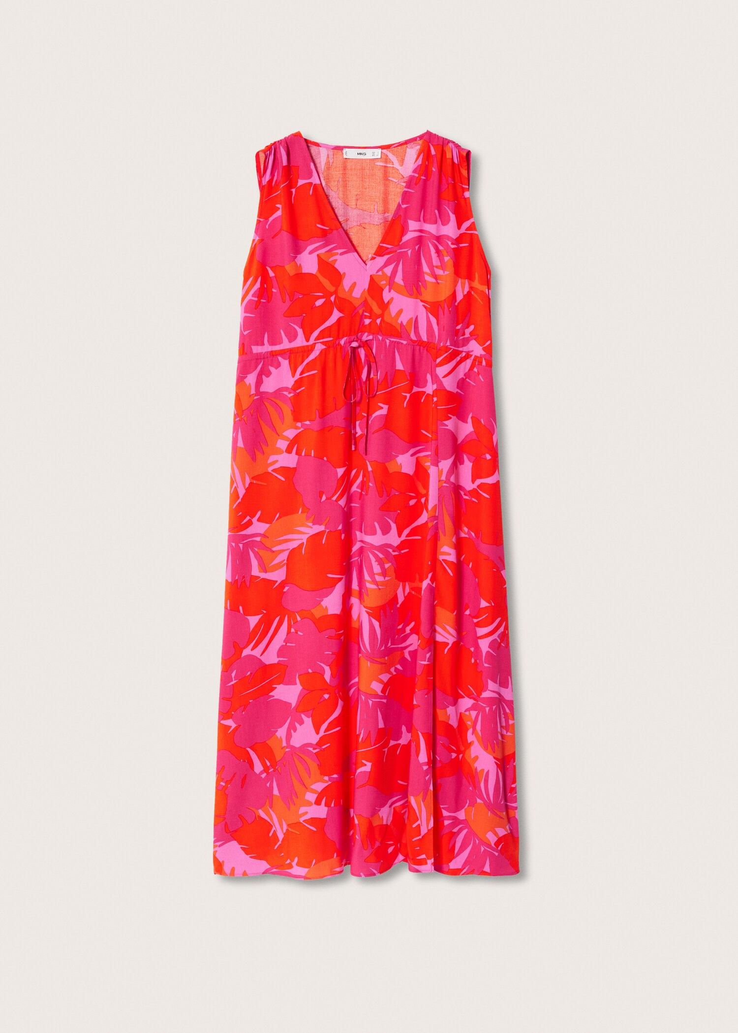 Flowy printed dress - Article without model