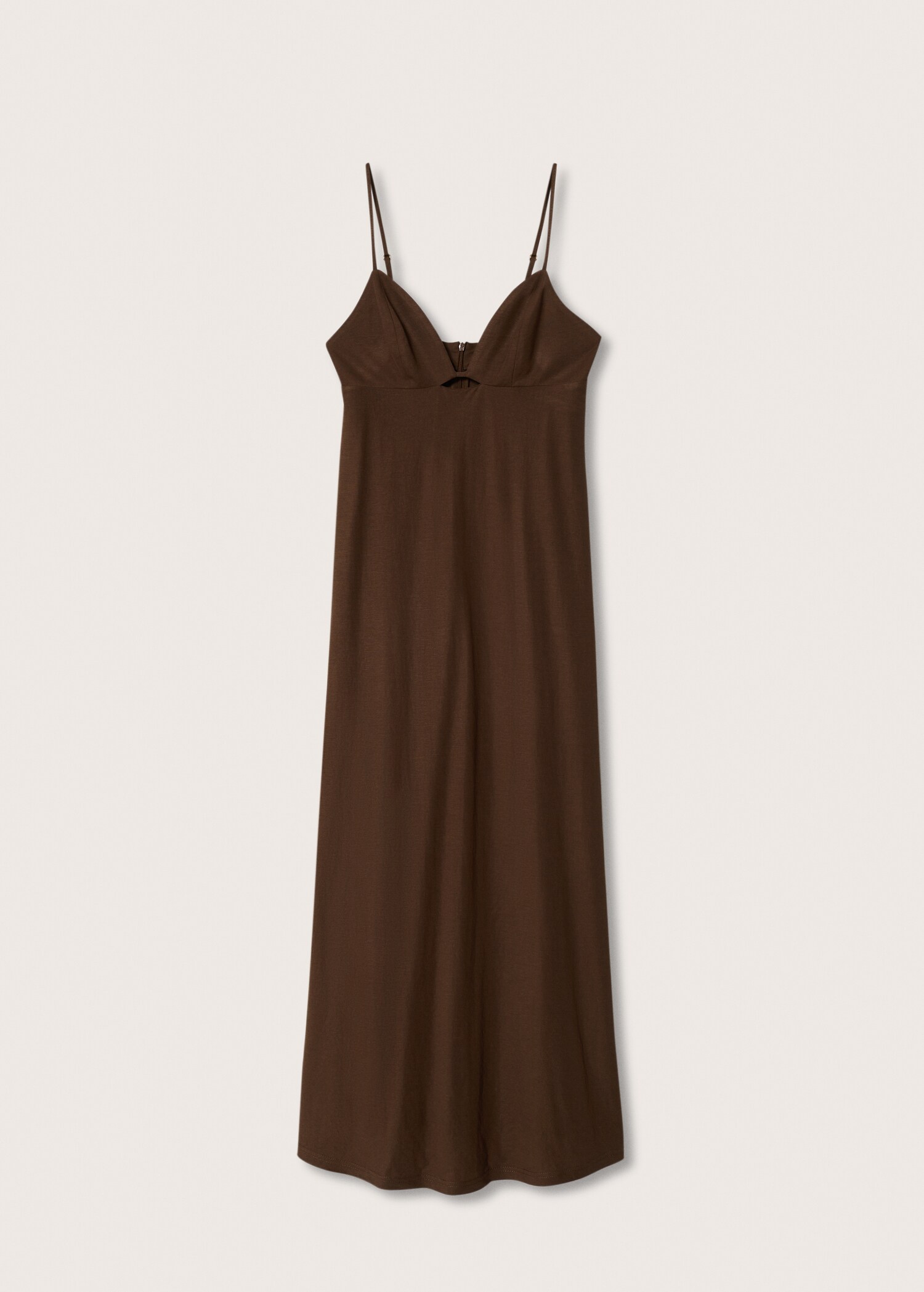 Flowy slit dress - Article without model