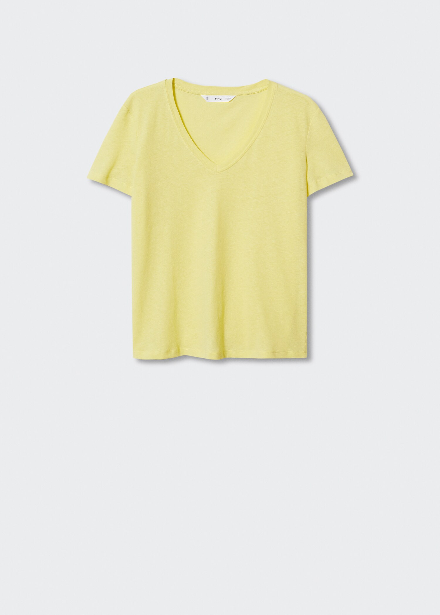 T-shirt coton lin - Article sans modèle
