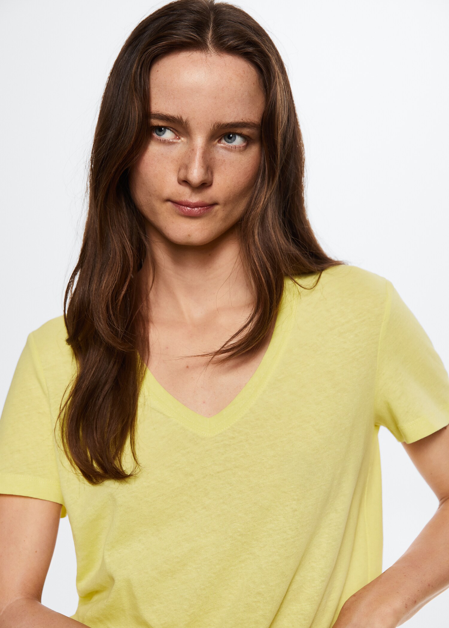 T-shirt coton lin - Détail de l'article 1