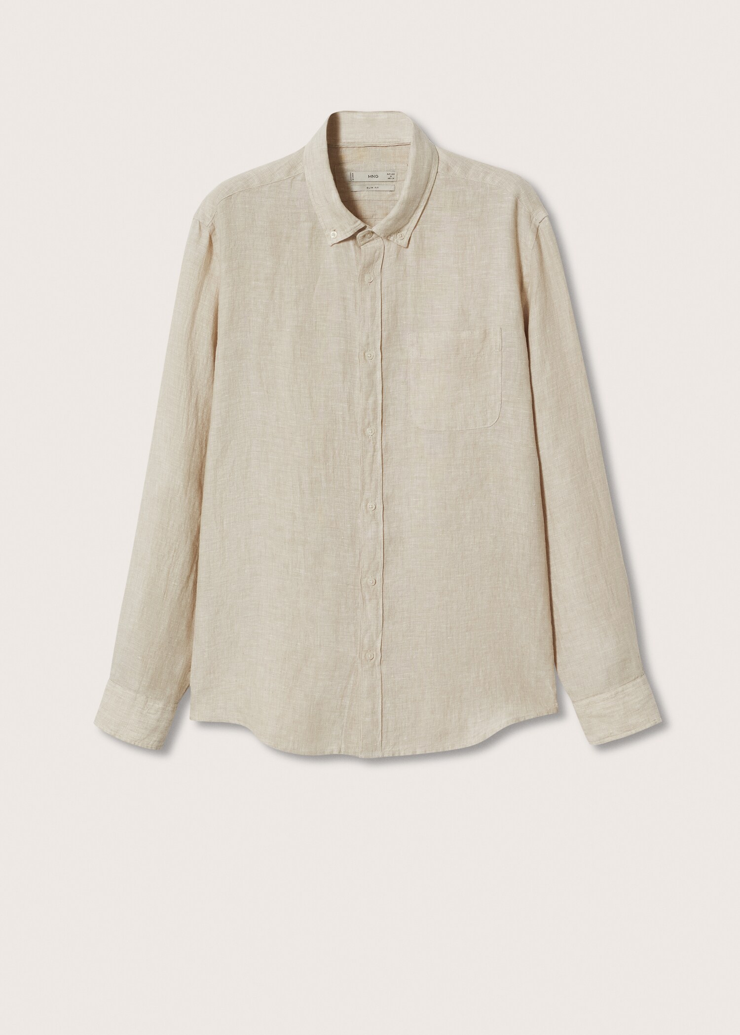 Chemise slim-fit 100 % lin - Article sans modèle