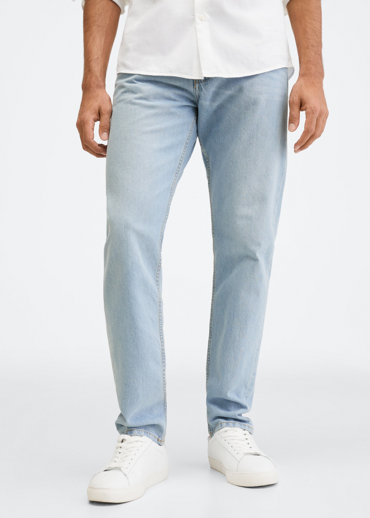 Bob straight-fit jeans - Medium plane