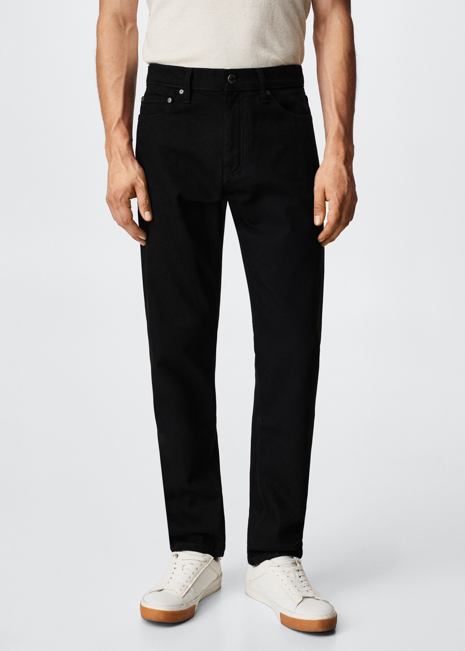 Straight Fit-Jeans Bob - Mittlere Ansicht